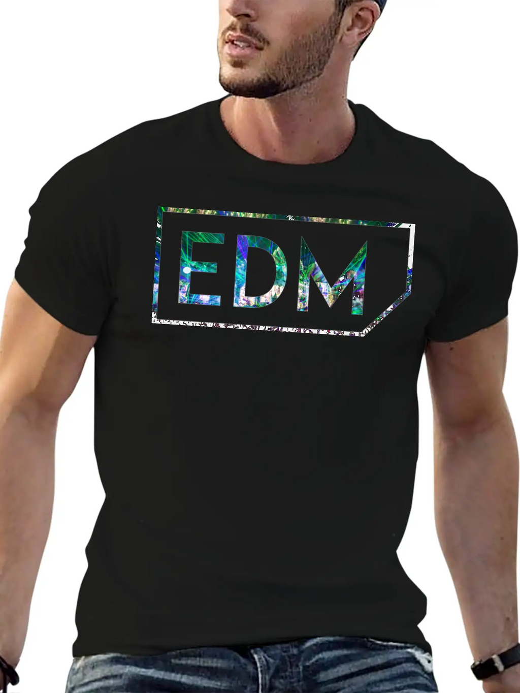 EDM Rules Relaxed Everyday Tee – Lightweight And Durable Cotton