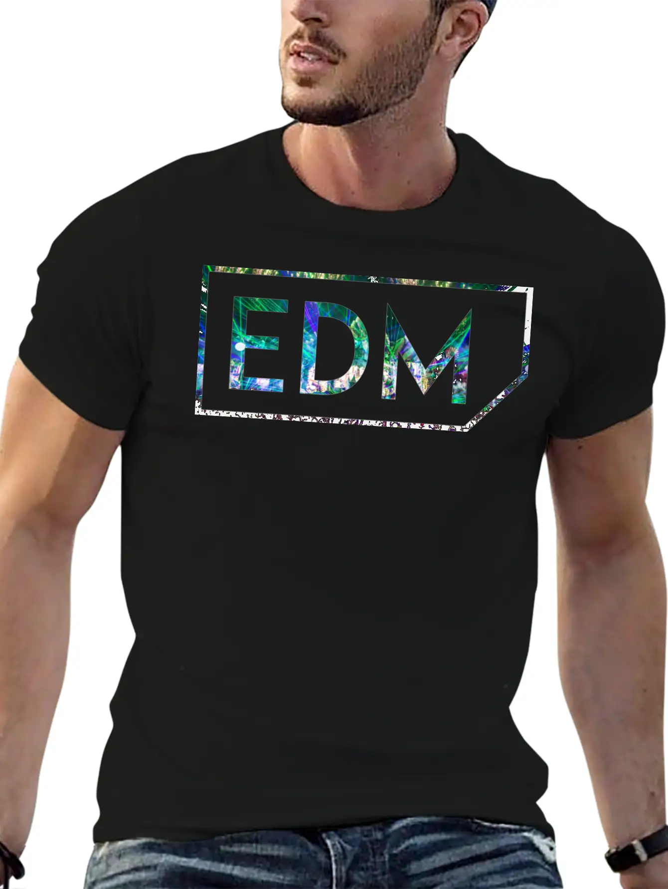 EDM Rules Relaxed Everyday Tee – Lightweight And Durable Cotton
