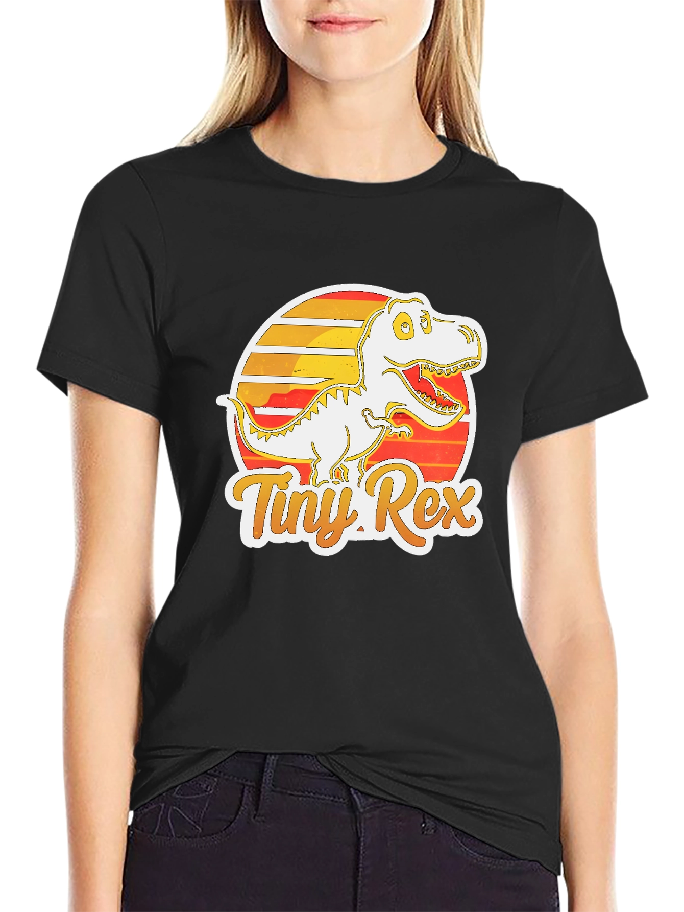 Tiny Rex Dinosaur Graphic T-Shirt