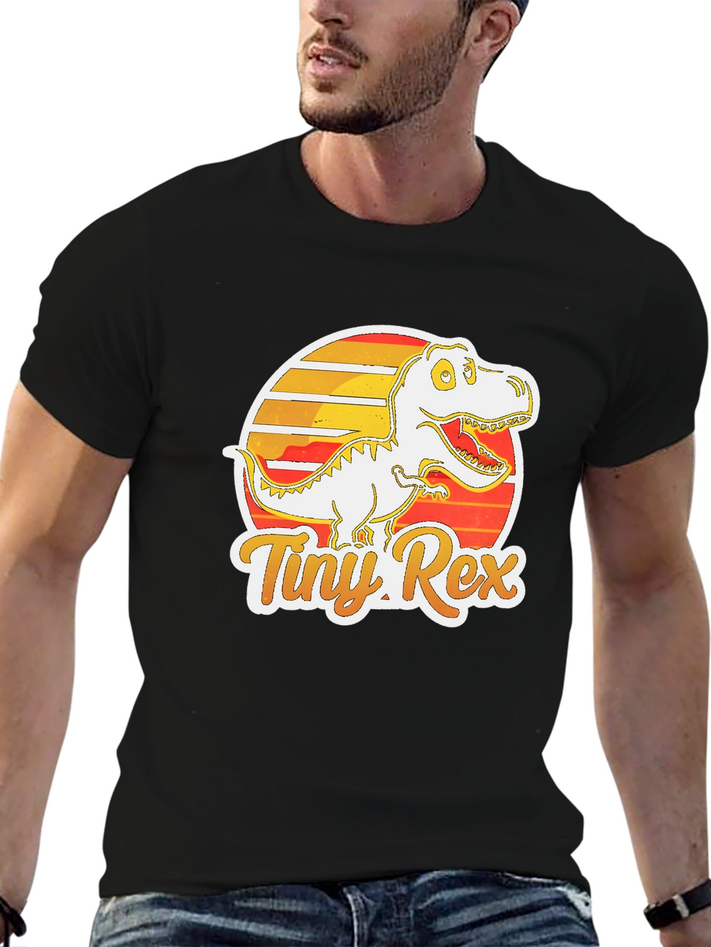 Tiny Rex Dinosaur Graphic T-Shirt