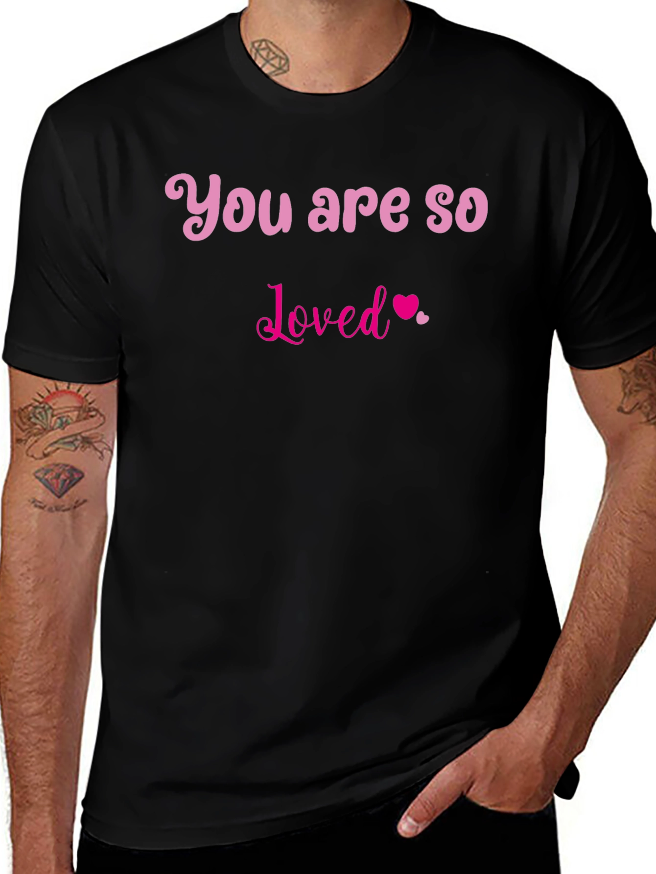 You Are So Loved T-Shirt - Black