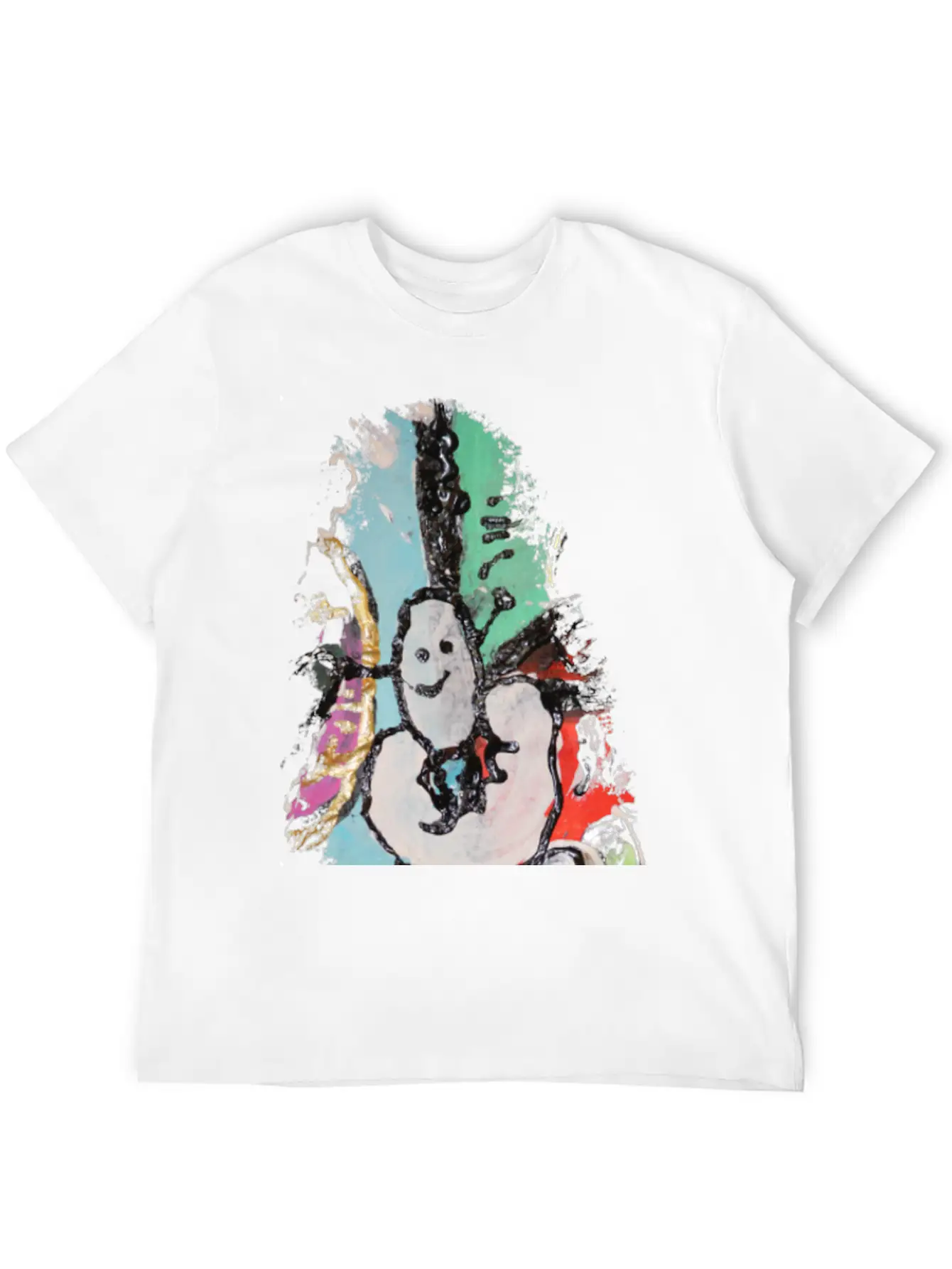Egg Smiley In Town Timeless Short Sleeve Tee – Comfy And Minimalist Design