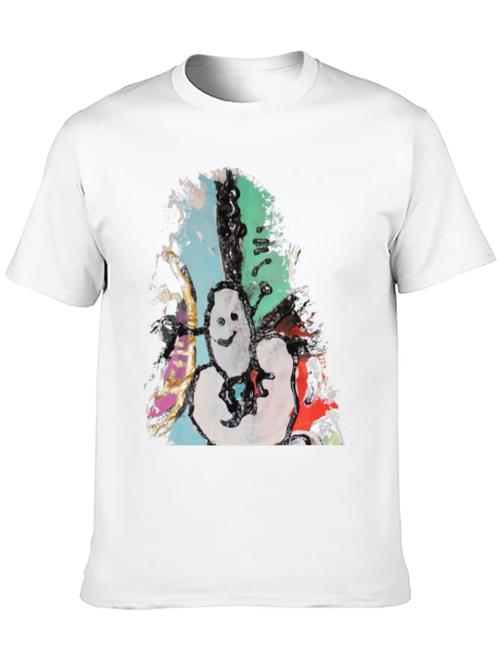 Egg Smiley In Town Timeless Short Sleeve Tee – Comfy And Minimalist Design