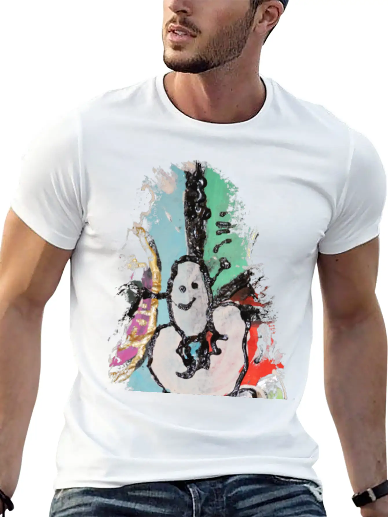 Egg Smiley In Town Timeless Short Sleeve Tee – Comfy And Minimalist Design