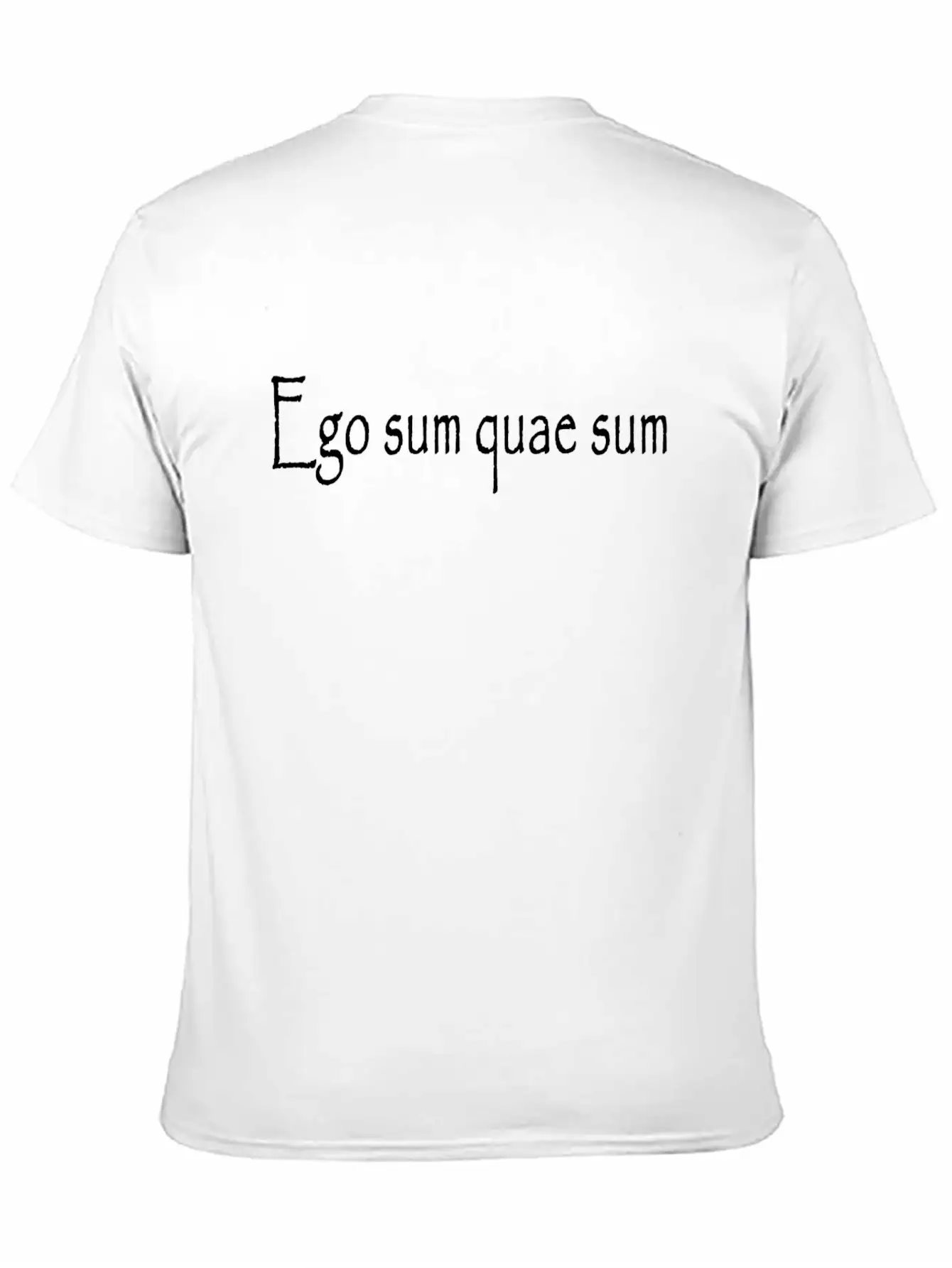 Ego Sum Quae Sum - I Am What I Am Relaxed Everyday Tee – Lightweight And Durable Cotton