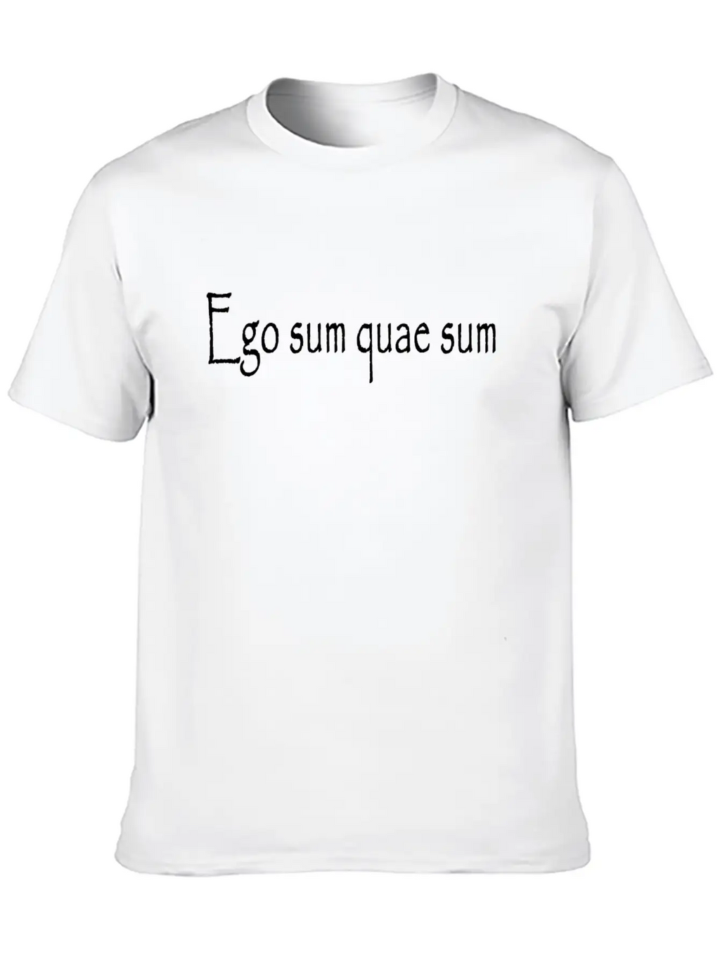 Ego Sum Quae Sum - I Am What I Am Relaxed Everyday Tee – Lightweight And Durable Cotton