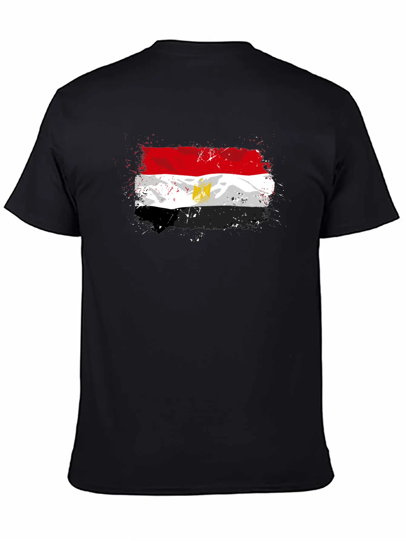 Egypt Flag Relaxed Everyday Tee – Lightweight And Durable Cotton