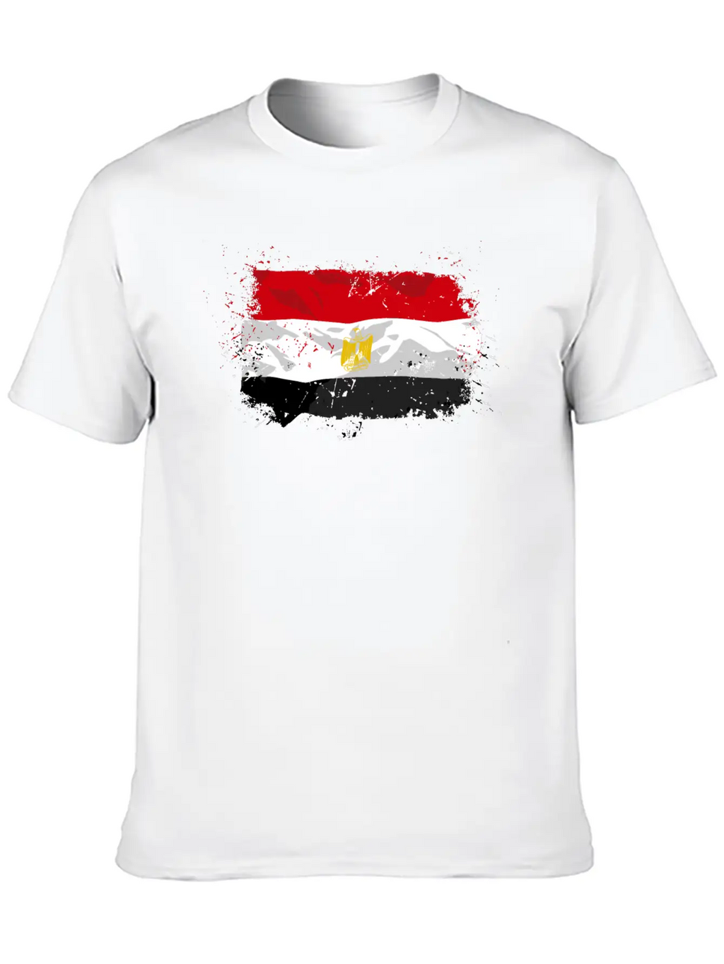 Egypt Flag Relaxed Everyday Tee – Lightweight And Durable Cotton