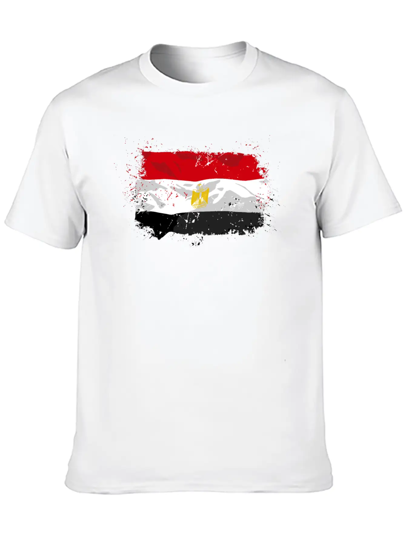 Egypt Flag Relaxed Everyday Tee – Lightweight And Durable Cotton