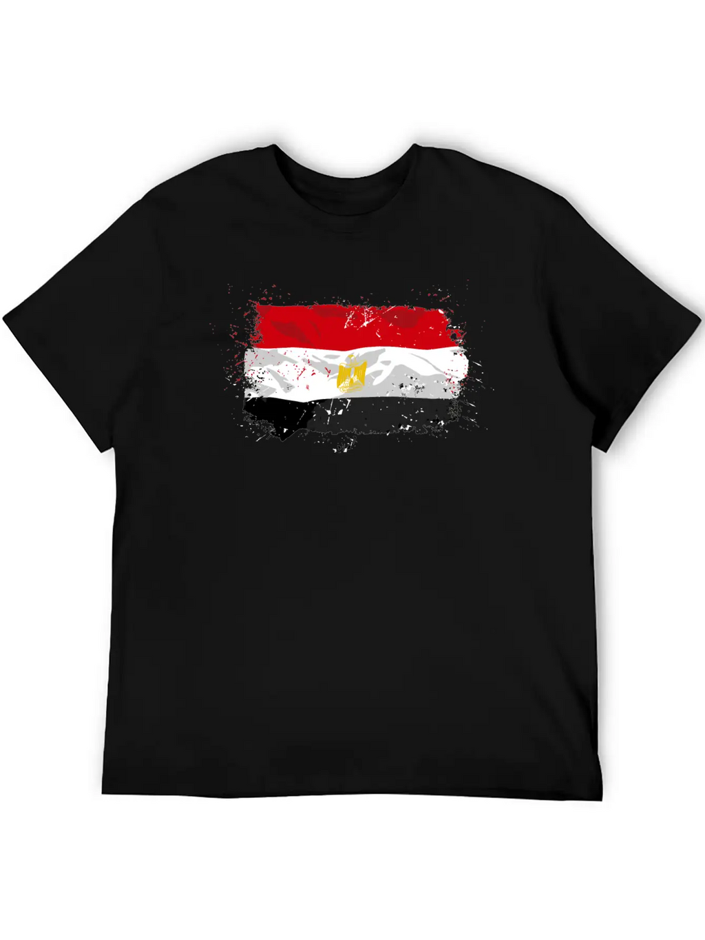 Egypt Flag Relaxed Everyday Tee – Lightweight And Durable Cotton