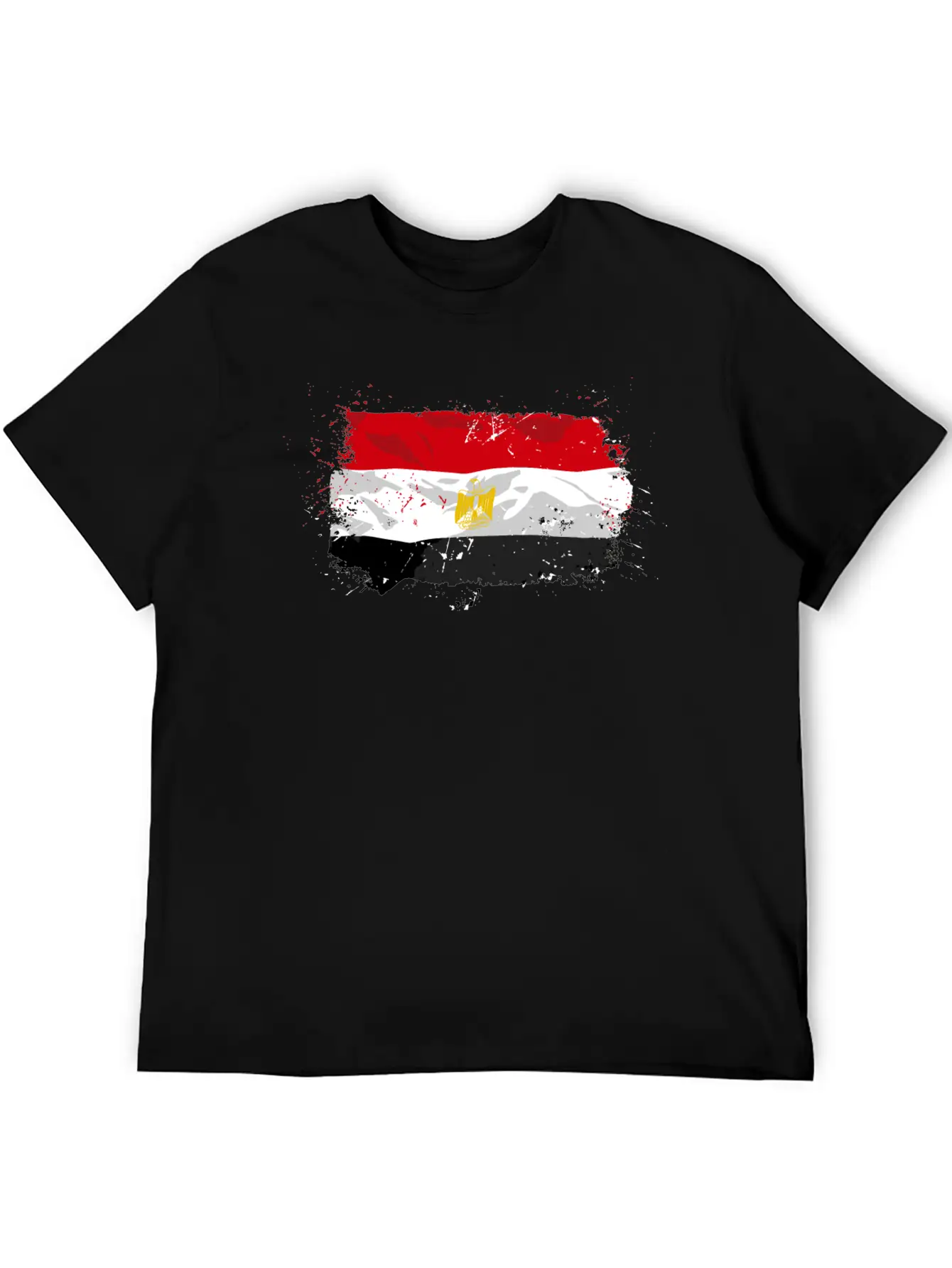Egypt Flag Relaxed Everyday Tee – Lightweight And Durable Cotton