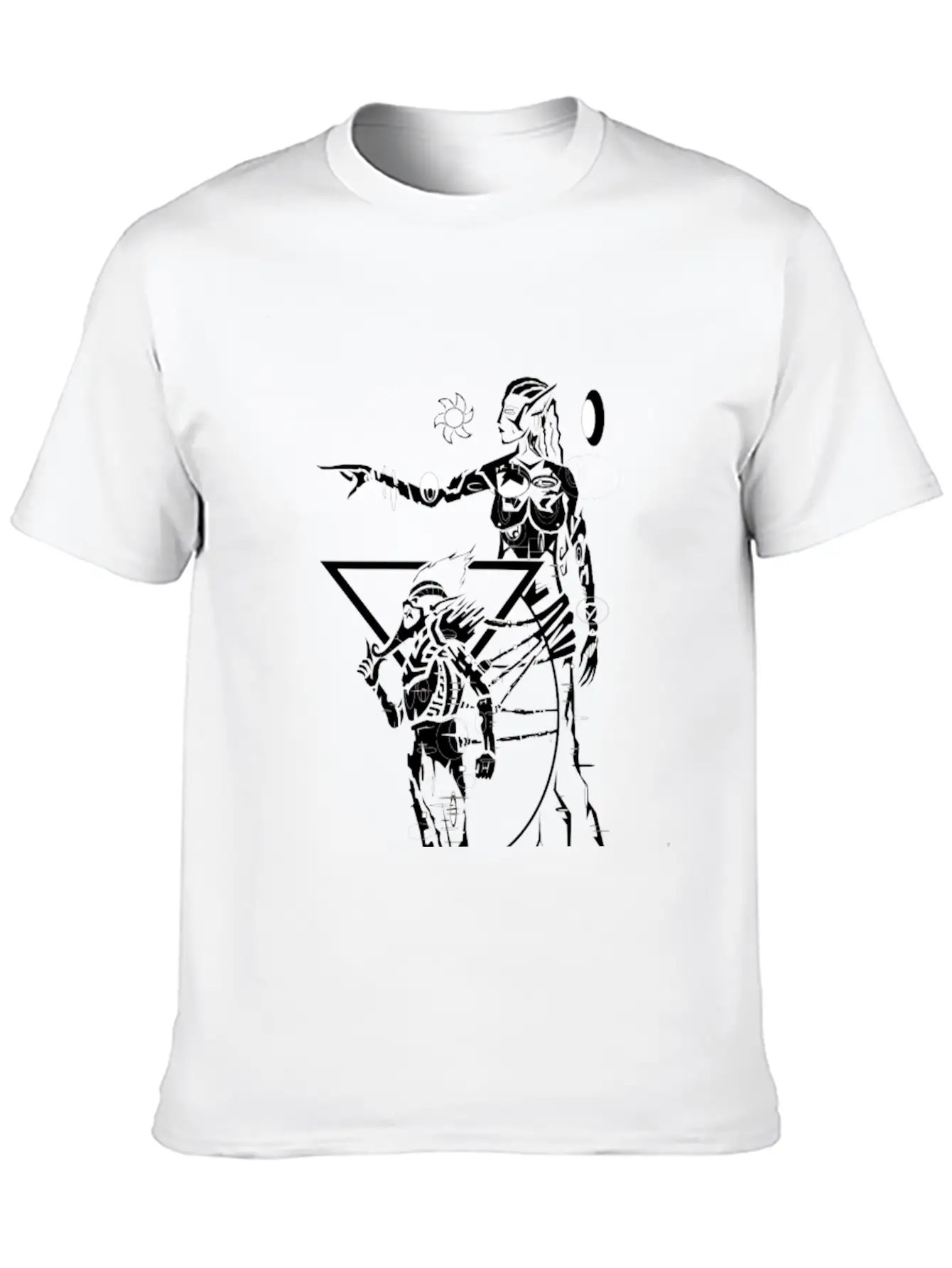 Egypt Woman Tattoo Basic Graphic T-Shirt – Daily Comfort In Soft Cotton