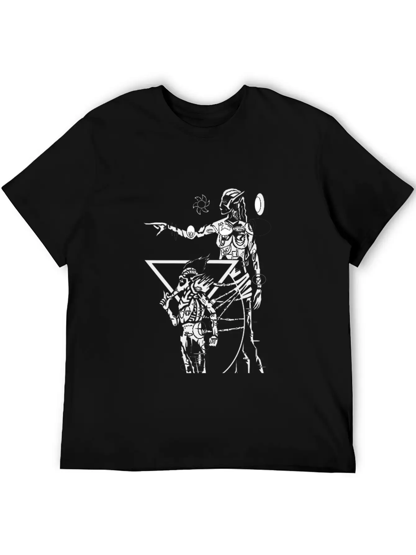 Egypt Woman Tattoo Basic Graphic T-Shirt – Daily Comfort In Soft Cotton