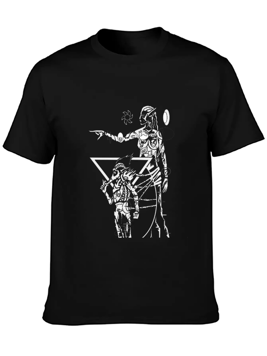 Egypt Woman Tattoo Basic Graphic T-Shirt – Daily Comfort In Soft Cotton