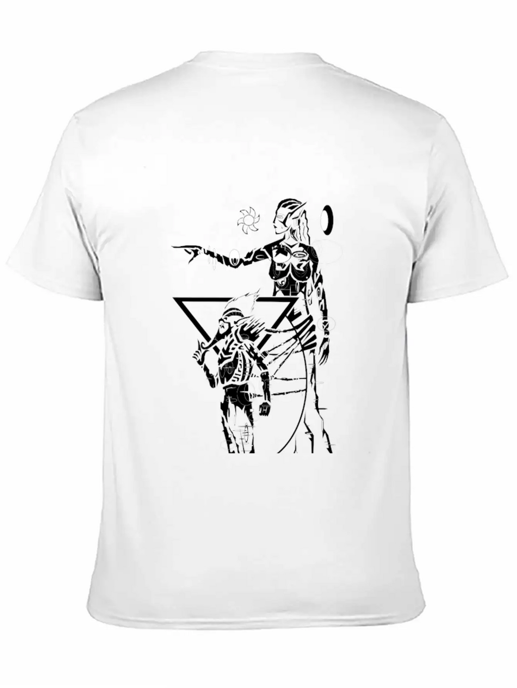 Egypt Woman Tattoo Basic Graphic T-Shirt – Daily Comfort In Soft Cotton