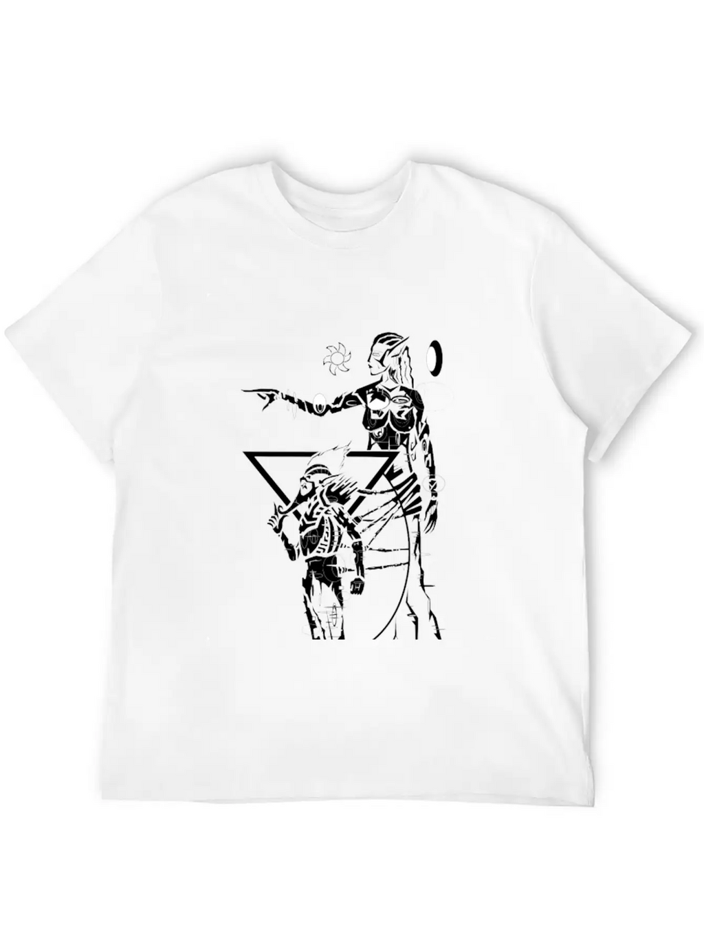 Egypt Woman Tattoo Basic Graphic T-Shirt – Daily Comfort In Soft Cotton