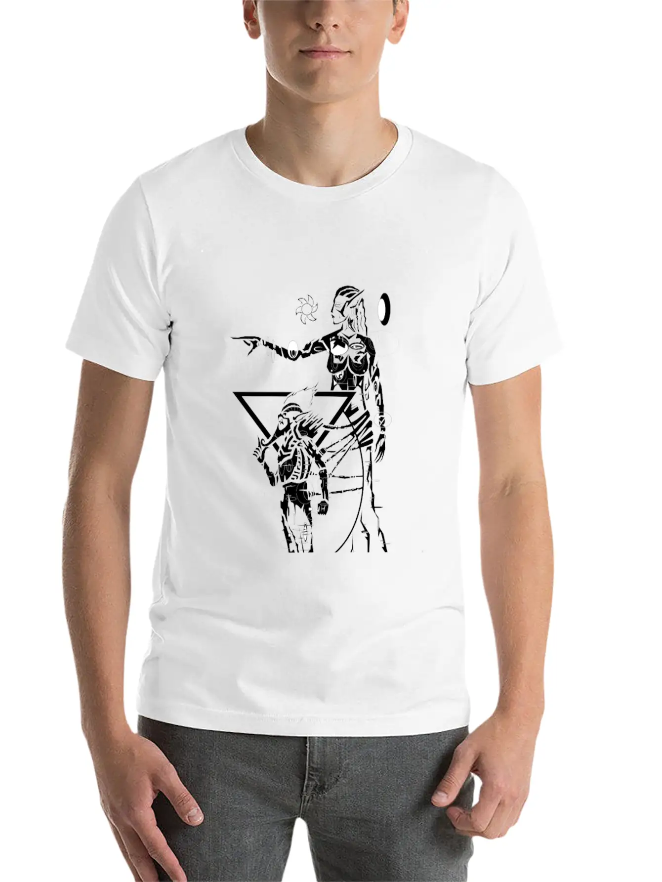 Egypt Woman Tattoo Basic Graphic T-Shirt – Daily Comfort In Soft Cotton