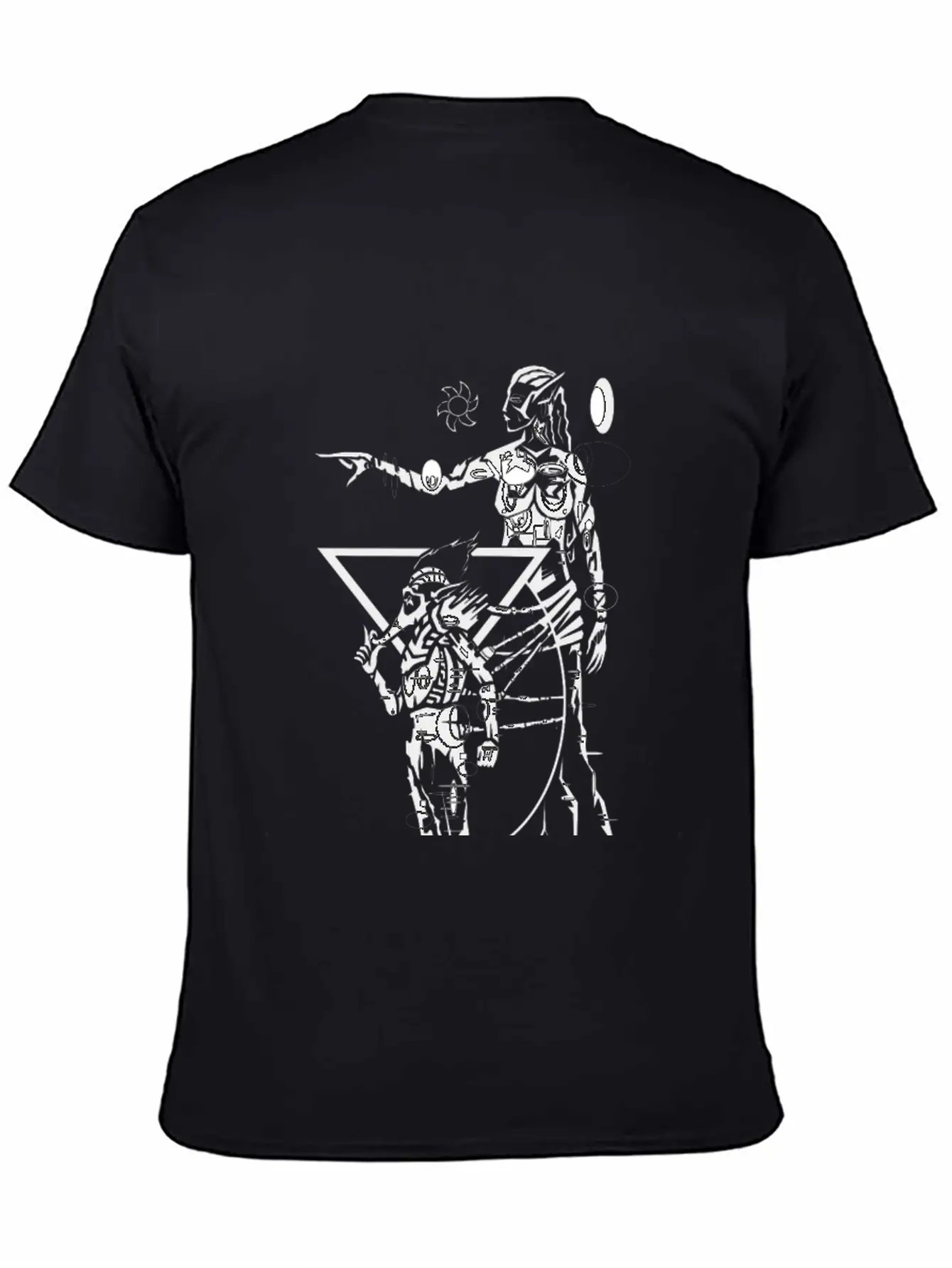 Egypt Woman Tattoo Basic Graphic T-Shirt – Daily Comfort In Soft Cotton