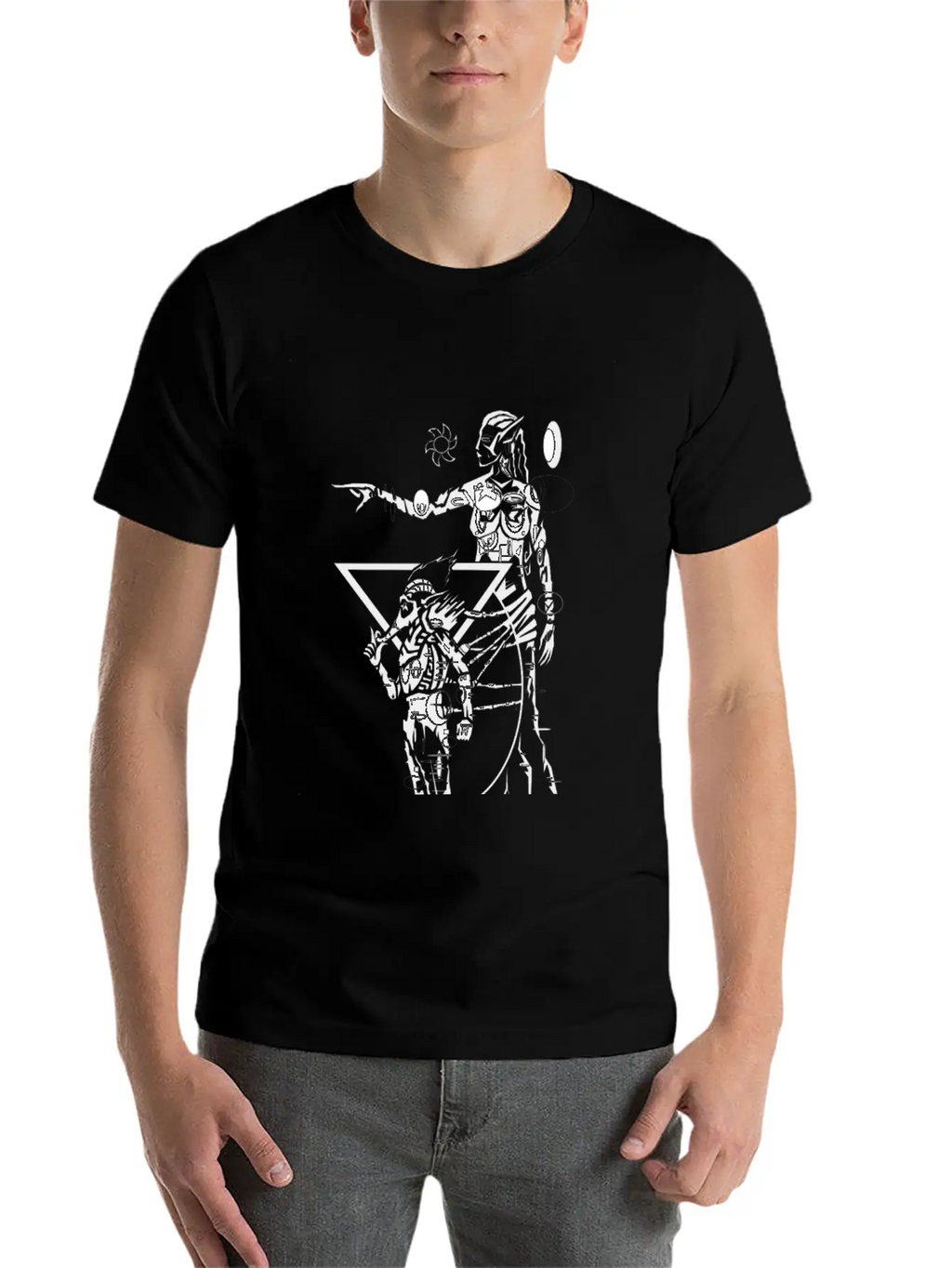 Egypt Woman Tattoo Basic Graphic T-Shirt – Daily Comfort In Soft Cotton