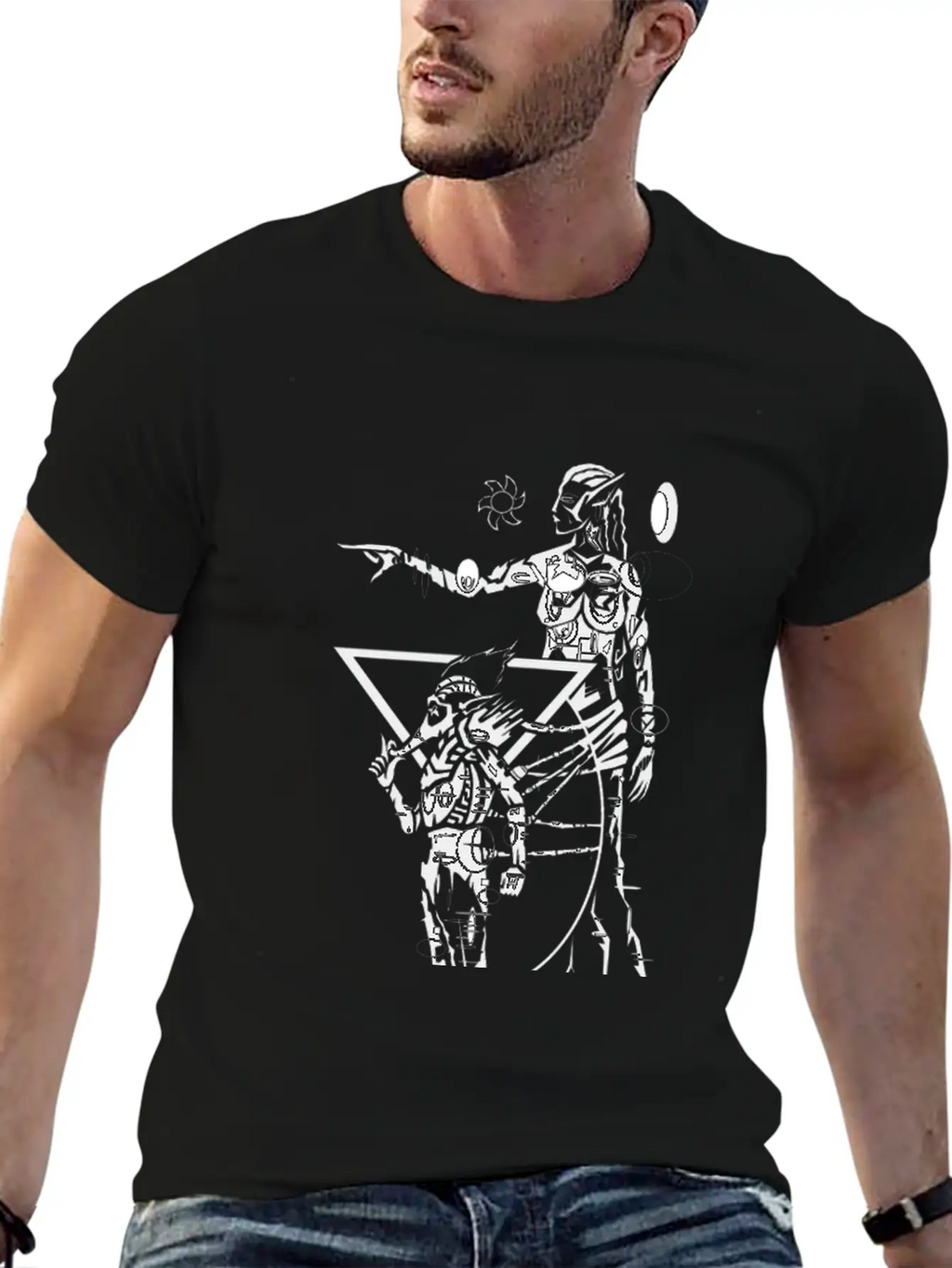 Egypt Woman Tattoo Basic Graphic T-Shirt – Daily Comfort In Soft Cotton