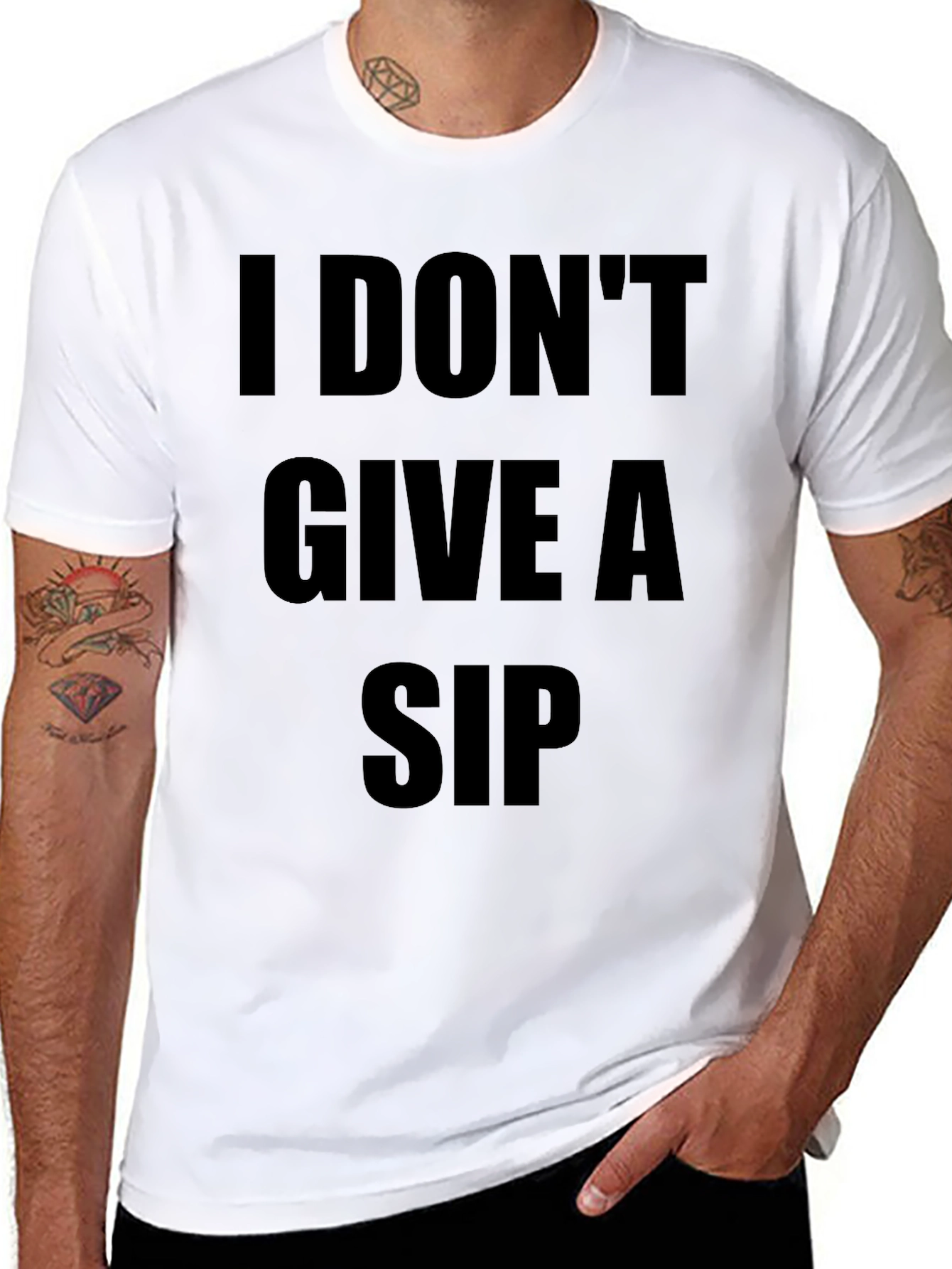 I Dont Give A Sip T-Shirt