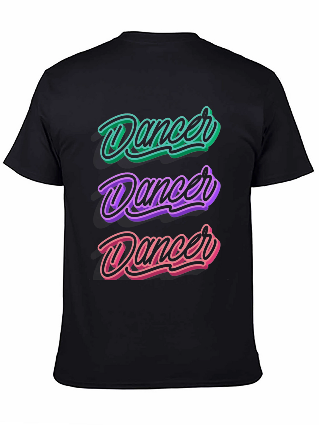 Dancer Graphic Tee - Retro Style