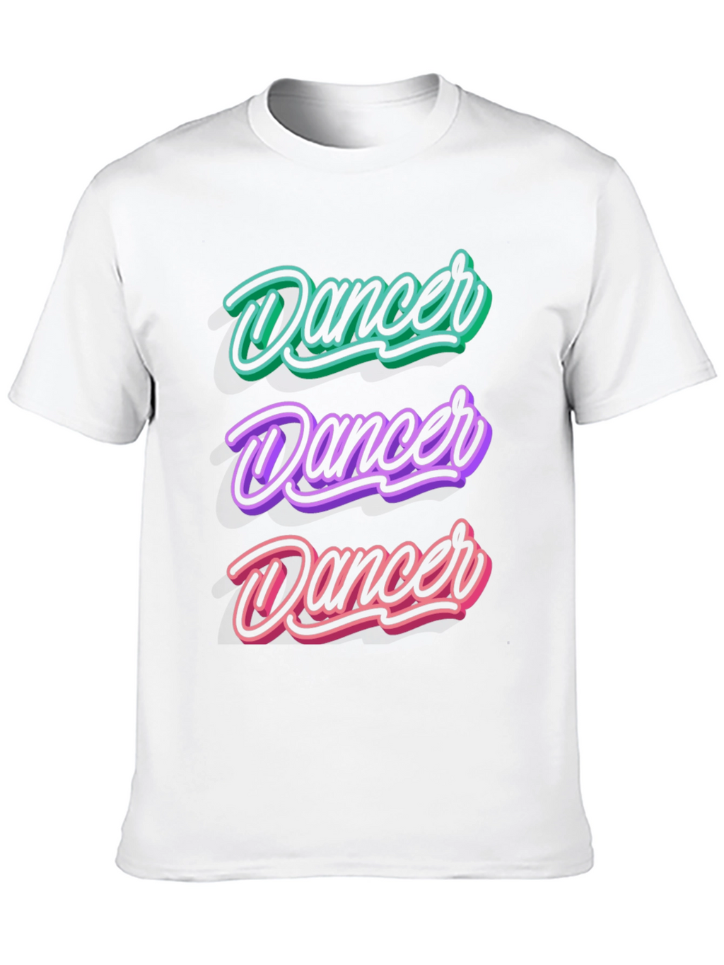 Dancer Graphic Tee - Retro Style
