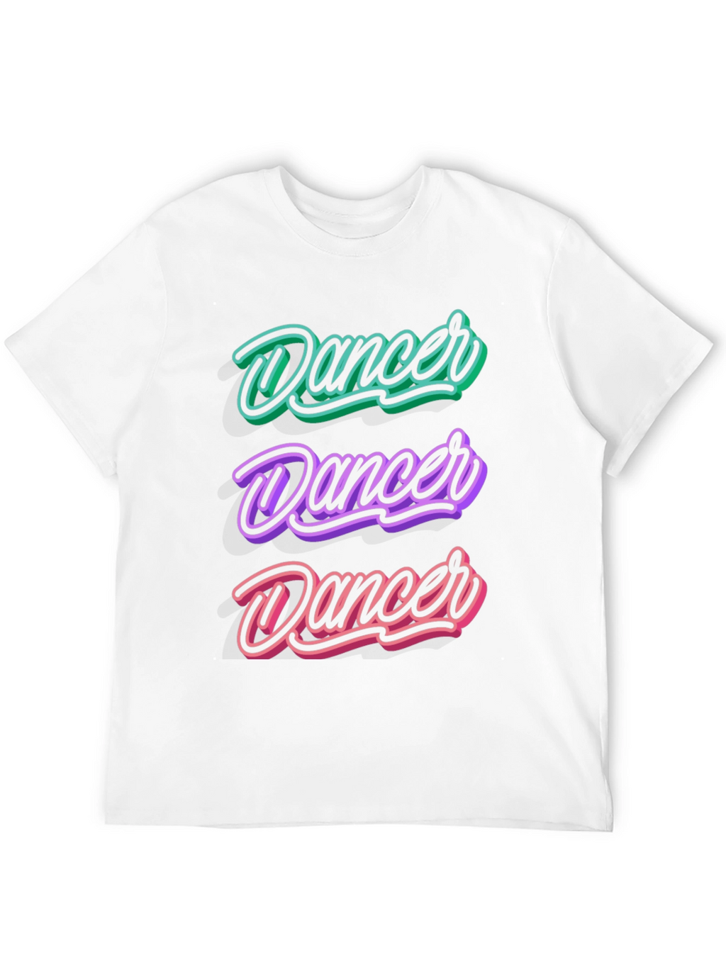 Dancer Graphic Tee - Retro Style