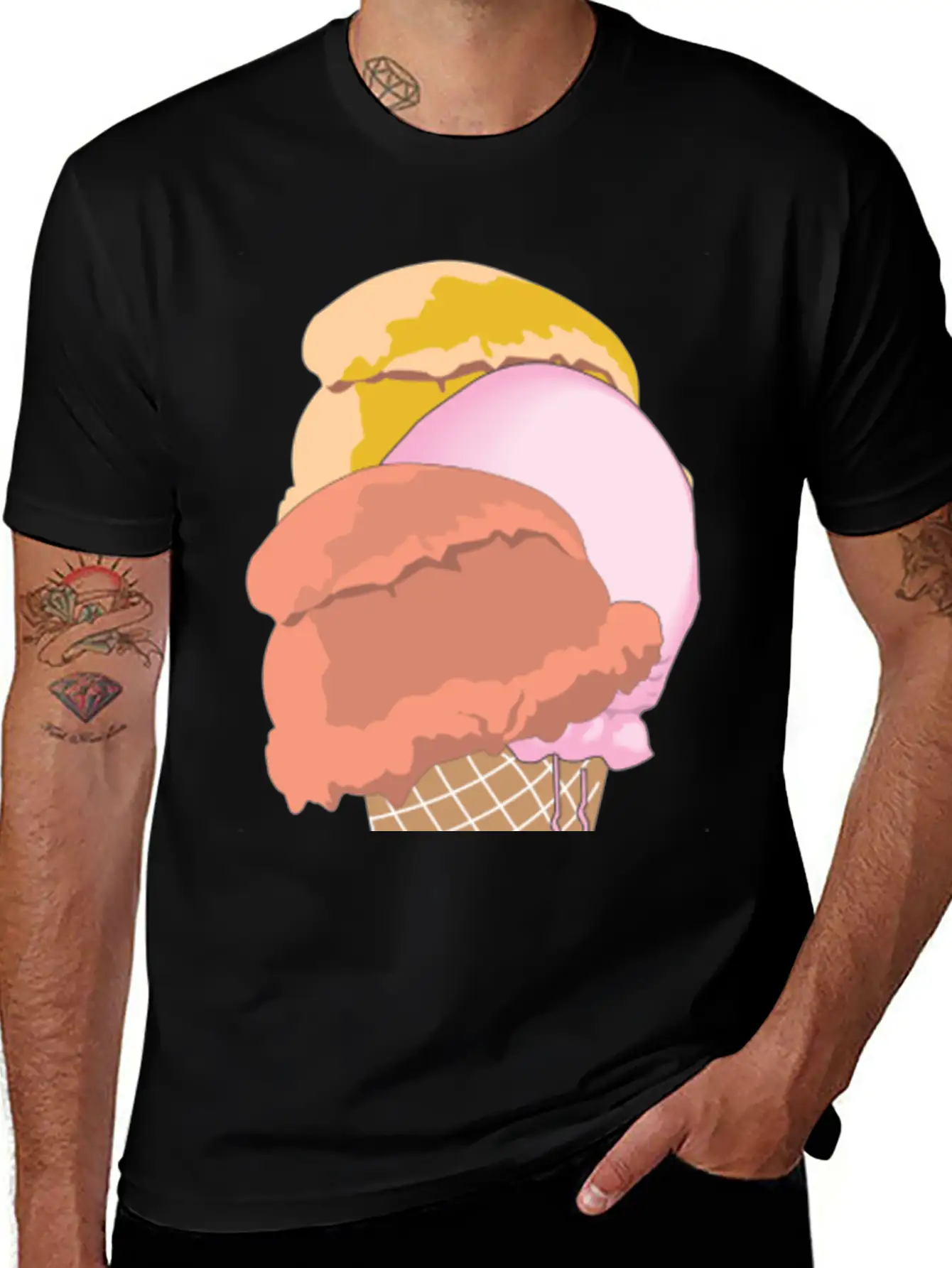 Eis Eiscreme Restaurant Ice Cream Sundae38 Relaxed Everyday Tee – Lightweight And Durable Cotton