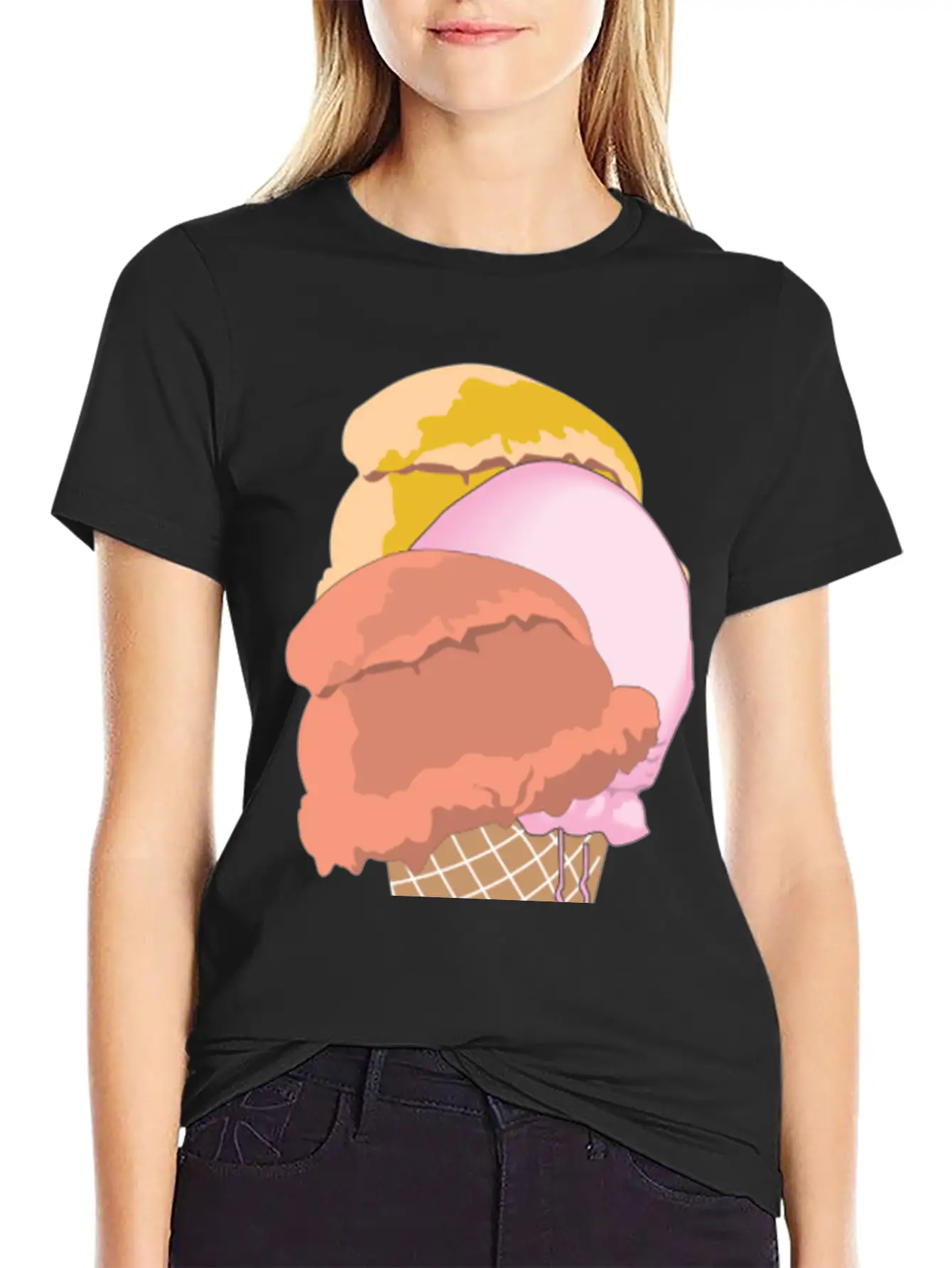 Eis Eiscreme Restaurant Ice Cream Sundae38 Relaxed Everyday Tee – Lightweight And Durable Cotton