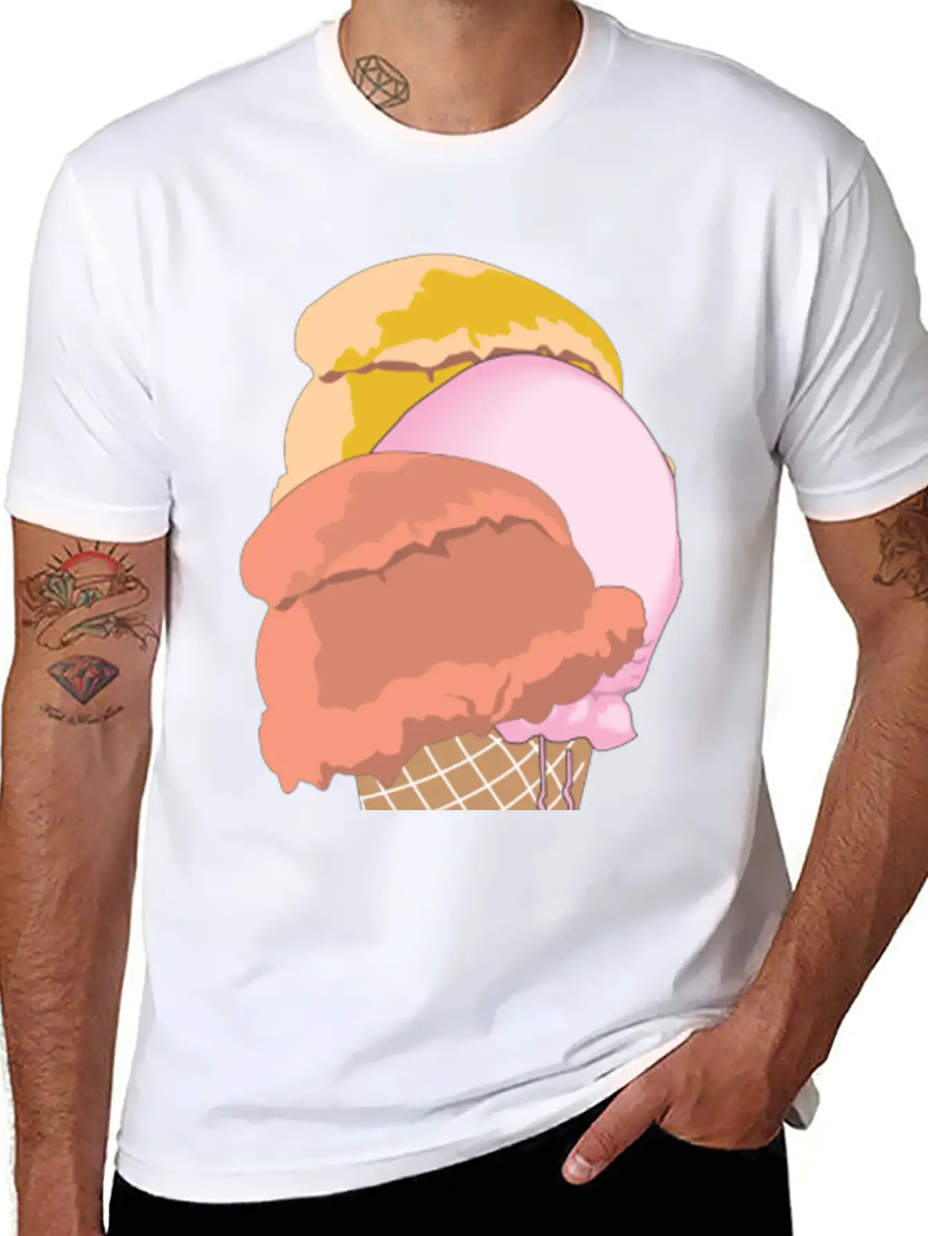 Eis Eiscreme Restaurant Ice Cream Sundae38 Relaxed Everyday Tee – Lightweight And Durable Cotton