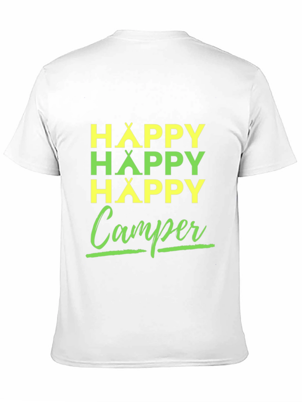 Happy Camper T-Shirt | Camping Adventure Tee