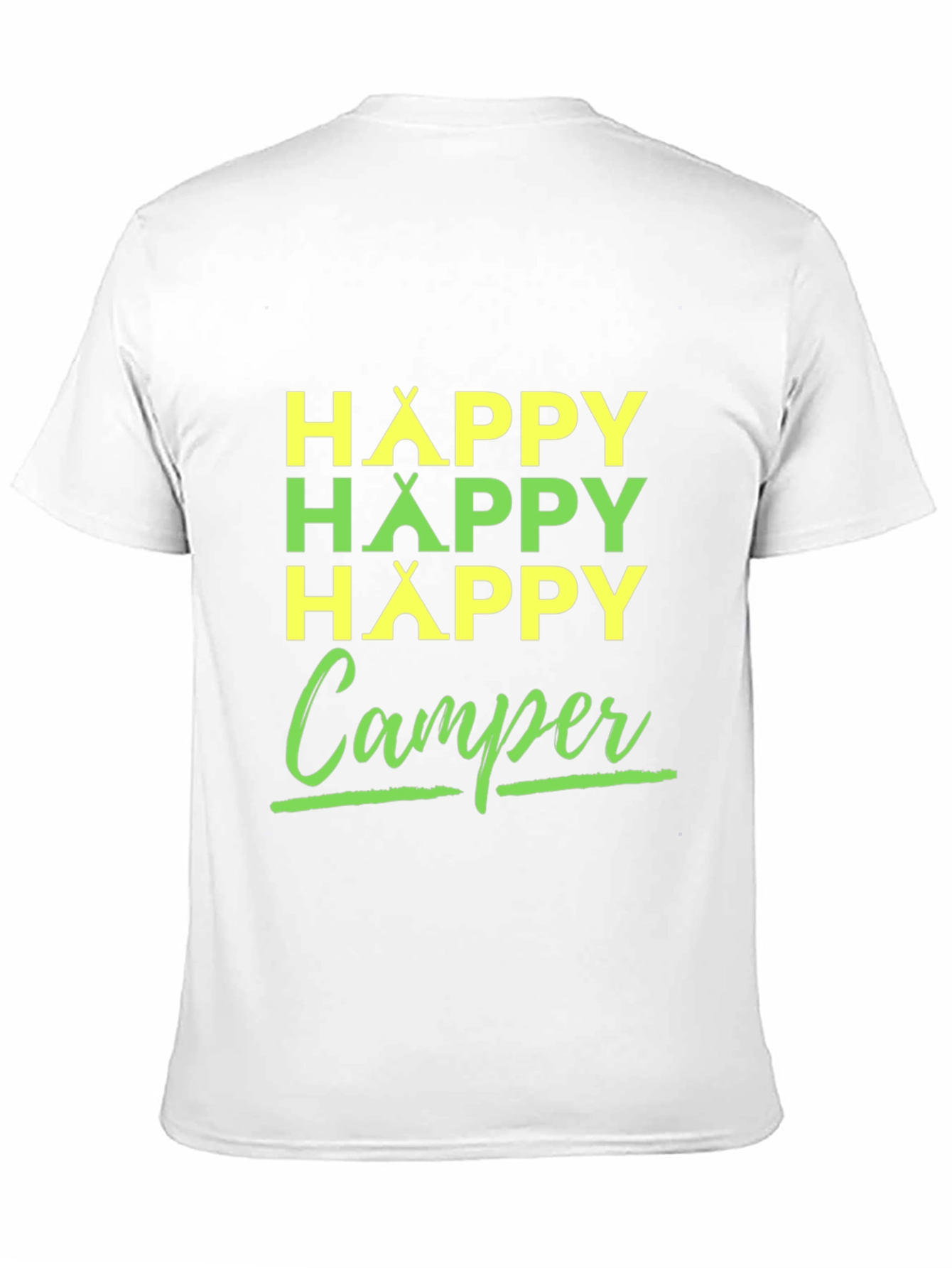 Happy Camper T-Shirt | Camping Adventure Tee