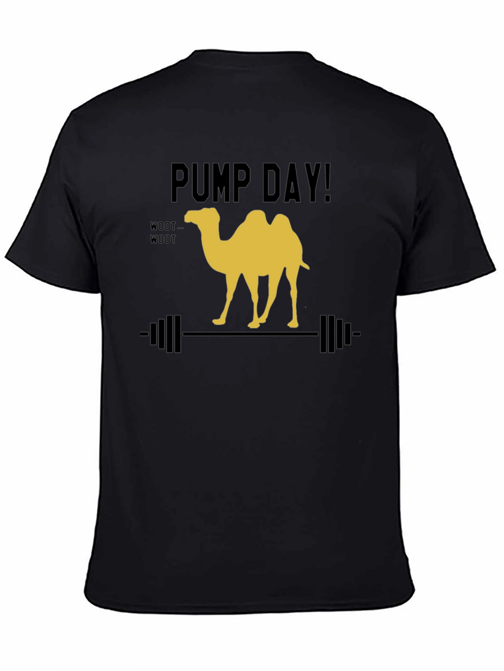 Pump Day Camel Lifting Weights Graphic Tee