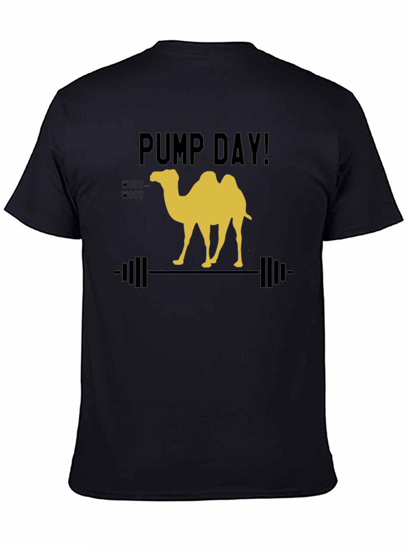 Pump Day Camel Lifting Weights Graphic Tee