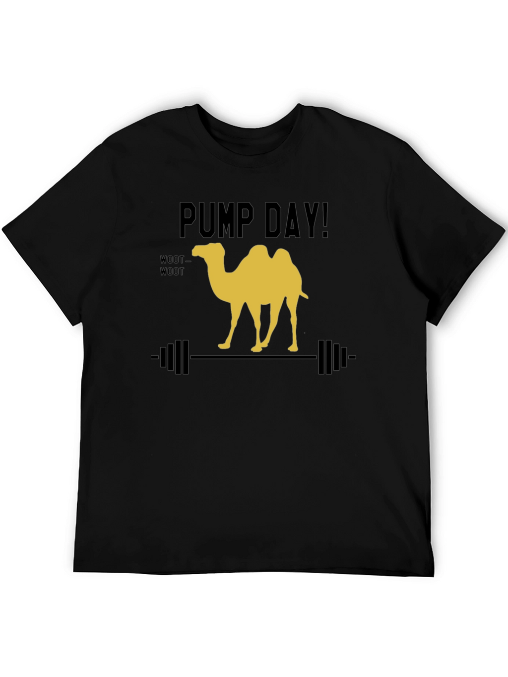 Pump Day Camel Lifting Weights Graphic Tee