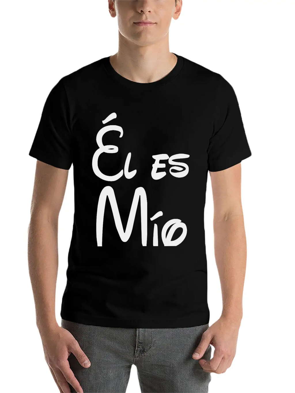 El_es_mio Unisex Casual T-Shirt – Clean Design For Daily Comfort