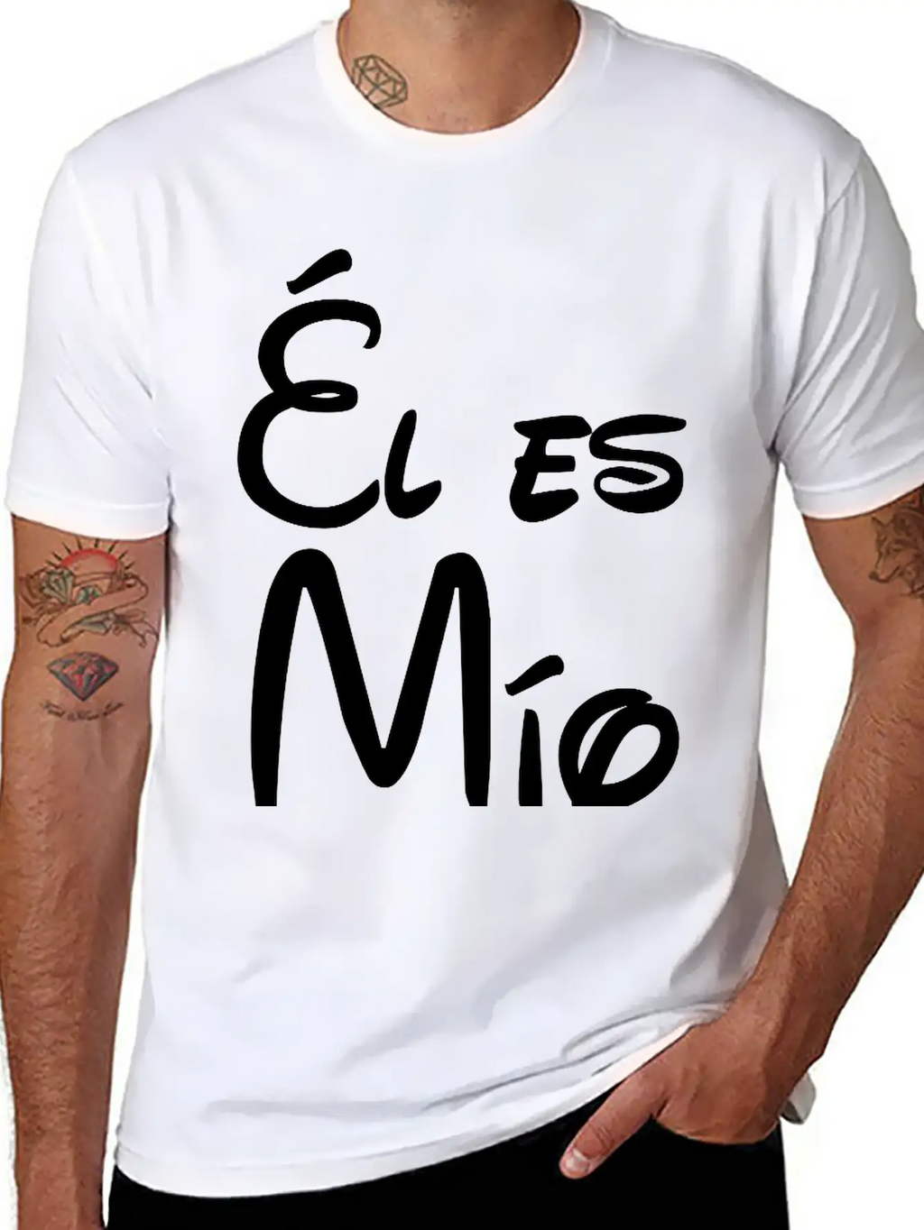 El_es_mio Unisex Casual T-Shirt – Clean Design For Daily Comfort