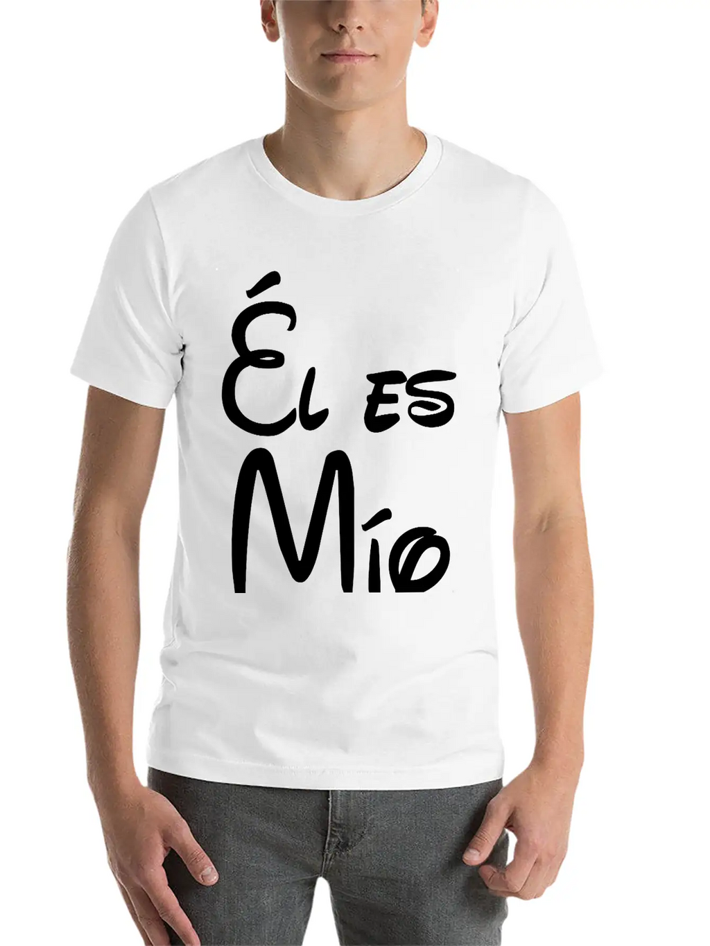 El_es_mio Unisex Casual T-Shirt – Clean Design For Daily Comfort