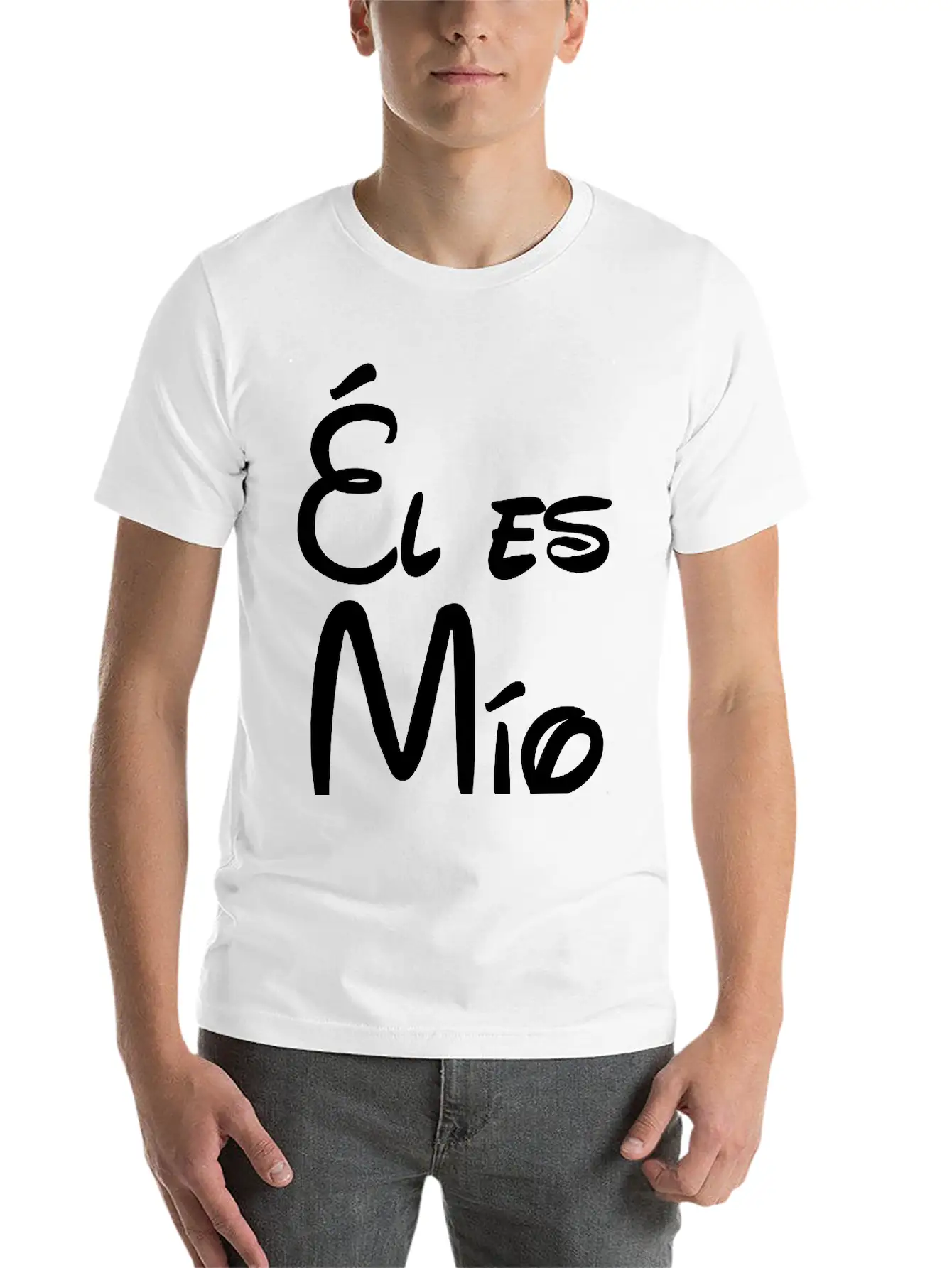 El_es_mio Unisex Casual T-Shirt – Clean Design For Daily Comfort