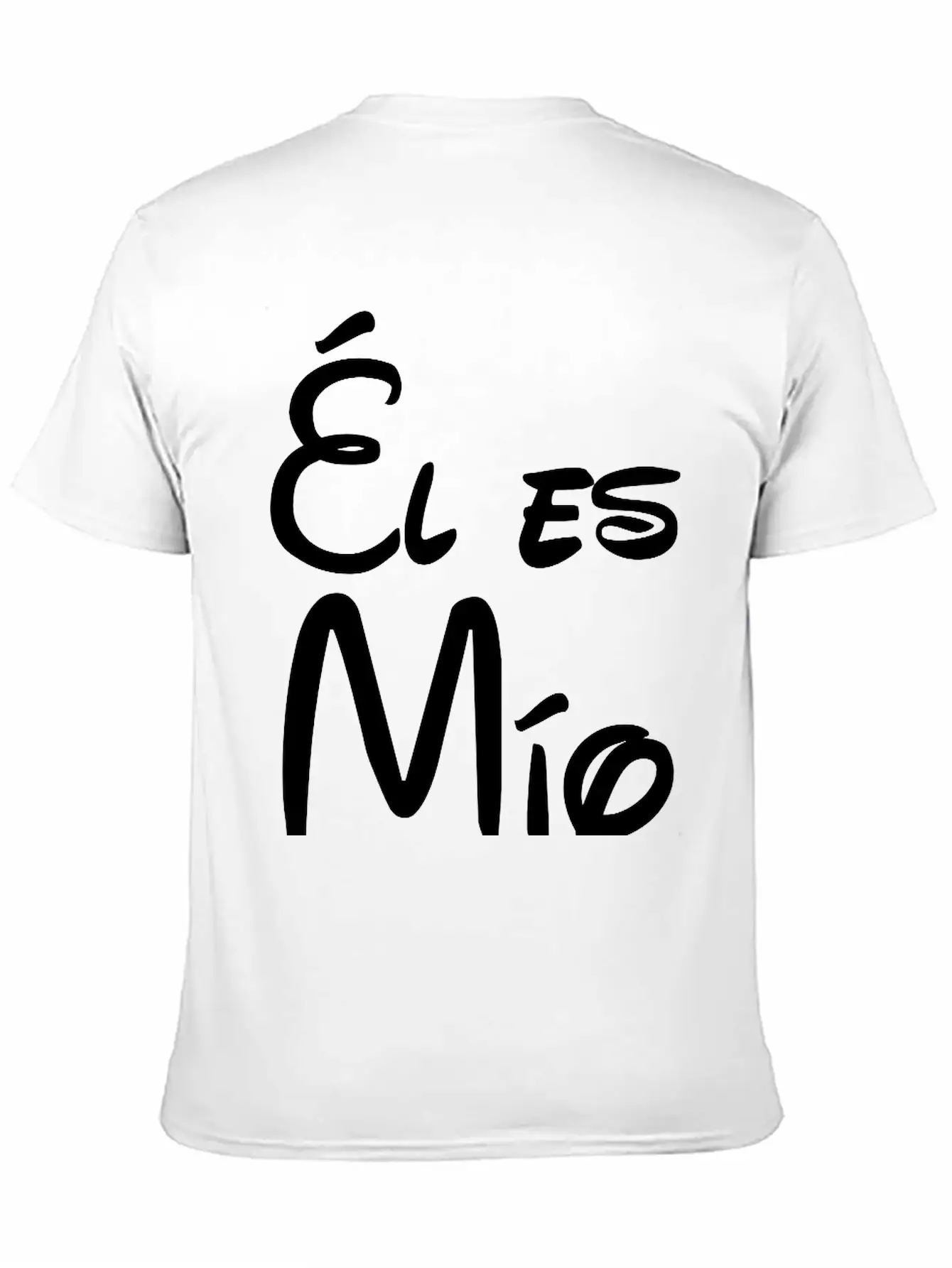 El_es_mio Unisex Casual T-Shirt – Clean Design For Daily Comfort