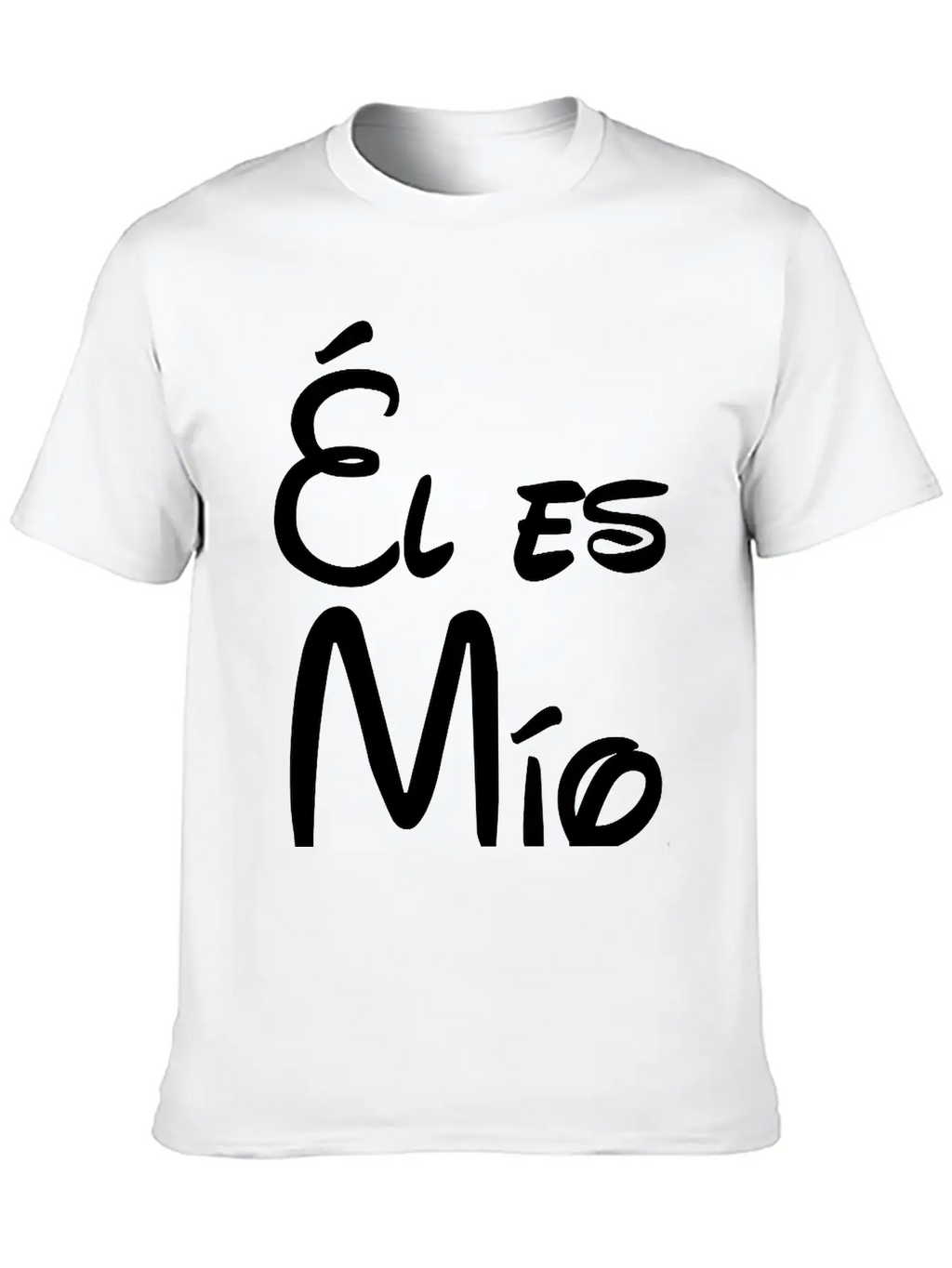 El_es_mio Unisex Casual T-Shirt – Clean Design For Daily Comfort
