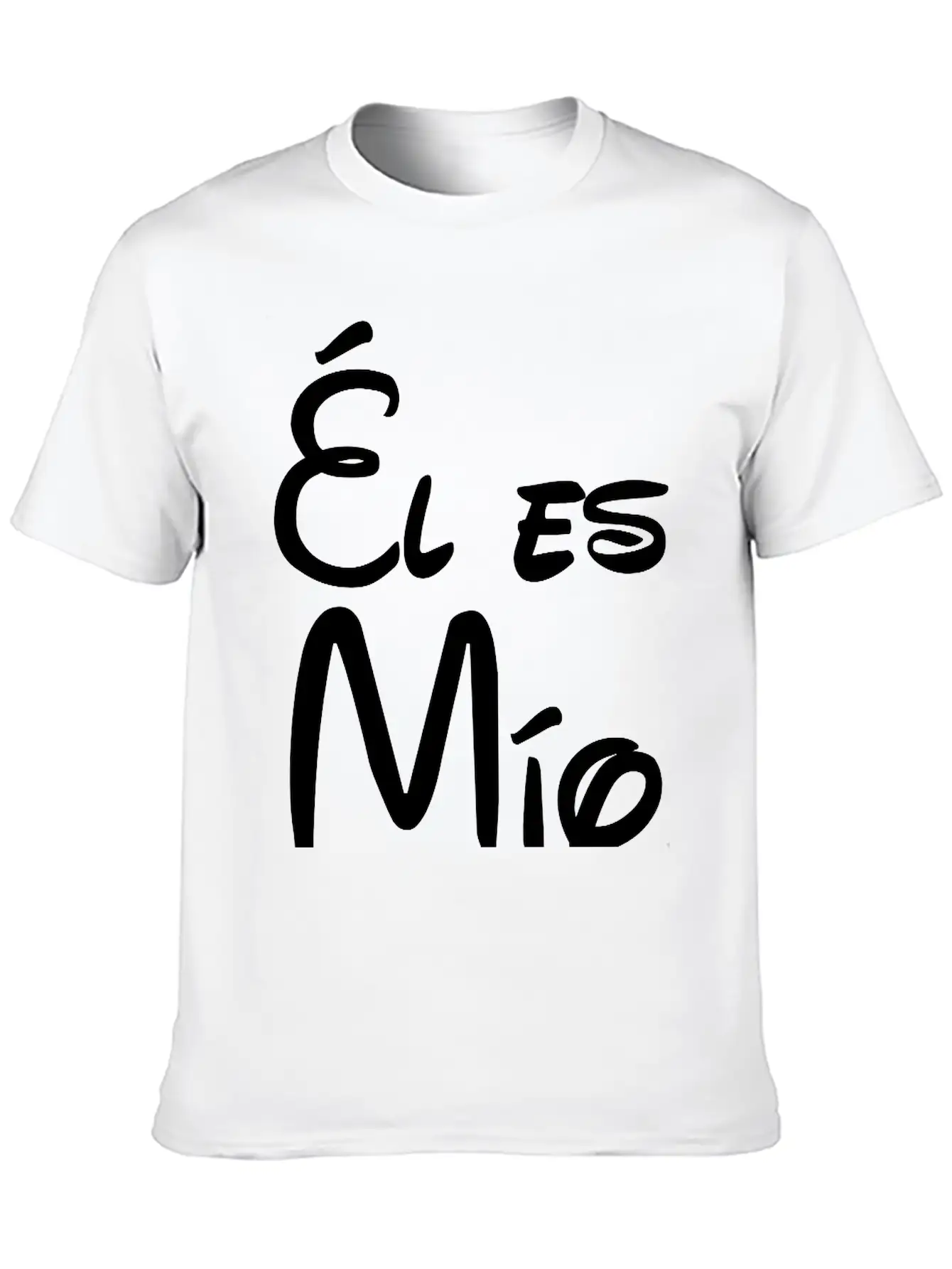 El_es_mio Unisex Casual T-Shirt – Clean Design For Daily Comfort