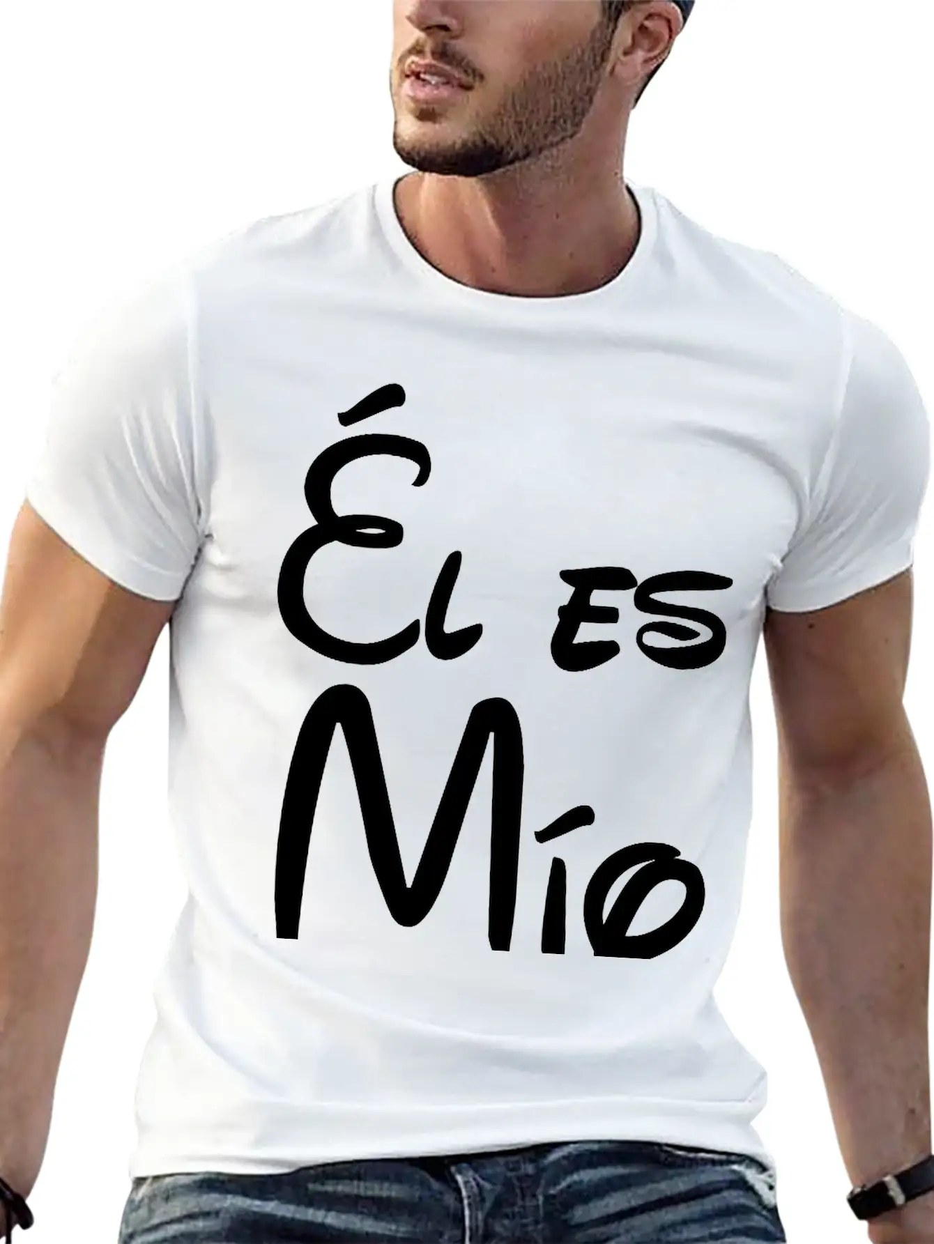 El_es_mio Unisex Casual T-Shirt – Clean Design For Daily Comfort