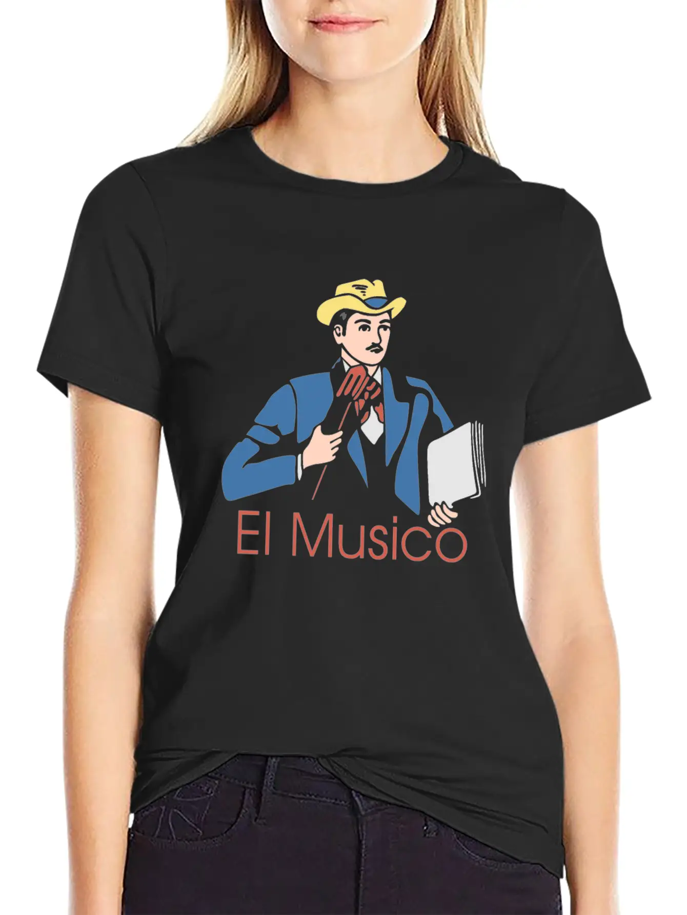 El Musico - Gift Breathable Graphic T-Shirt – Perfect For Casual Days