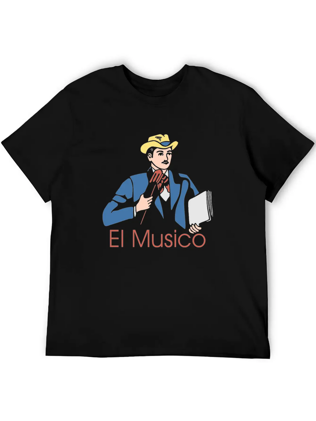 El Musico - Gift Breathable Graphic T-Shirt – Perfect For Casual Days