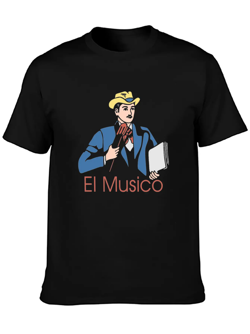 El Musico - Gift Breathable Graphic T-Shirt – Perfect For Casual Days
