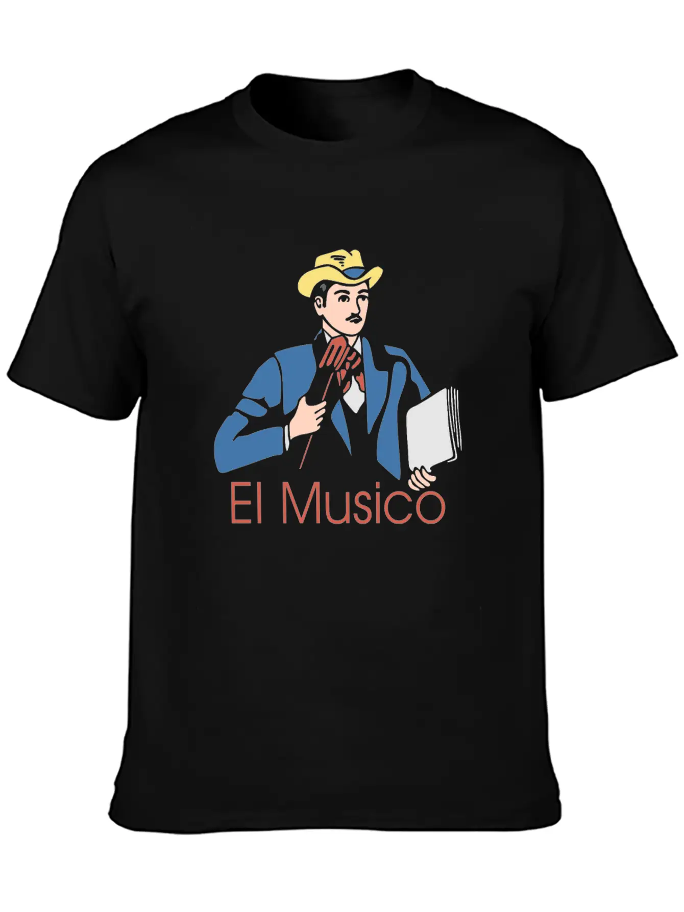 El Musico - Gift Breathable Graphic T-Shirt – Perfect For Casual Days