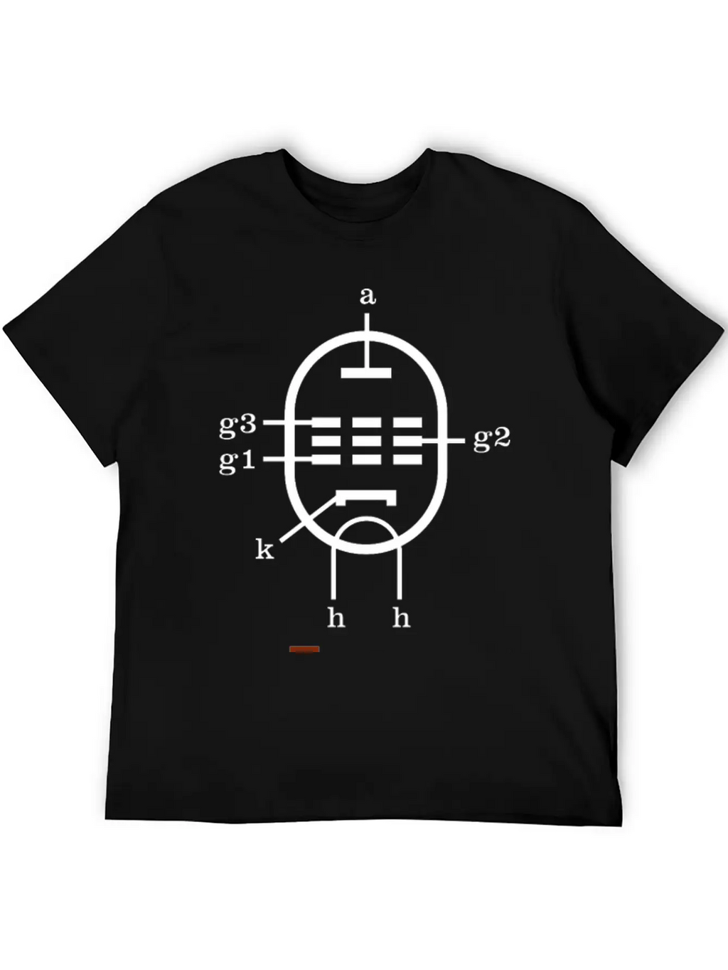EL34 Vacuum Tube Schema Stylish Everyday T-Shirt – Unisex Basic Cotton Tee