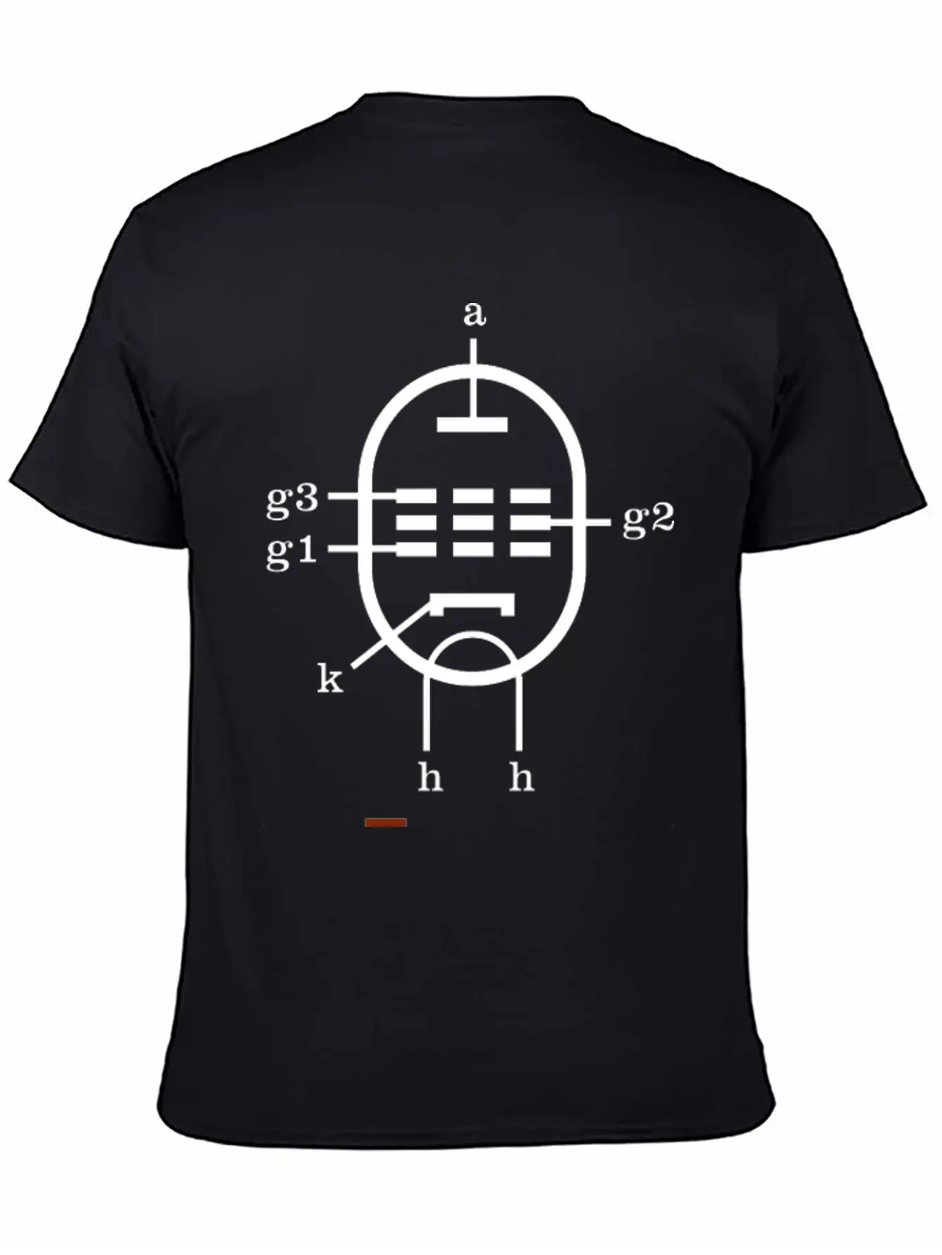 EL34 Vacuum Tube Schema Stylish Everyday T-Shirt – Unisex Basic Cotton Tee